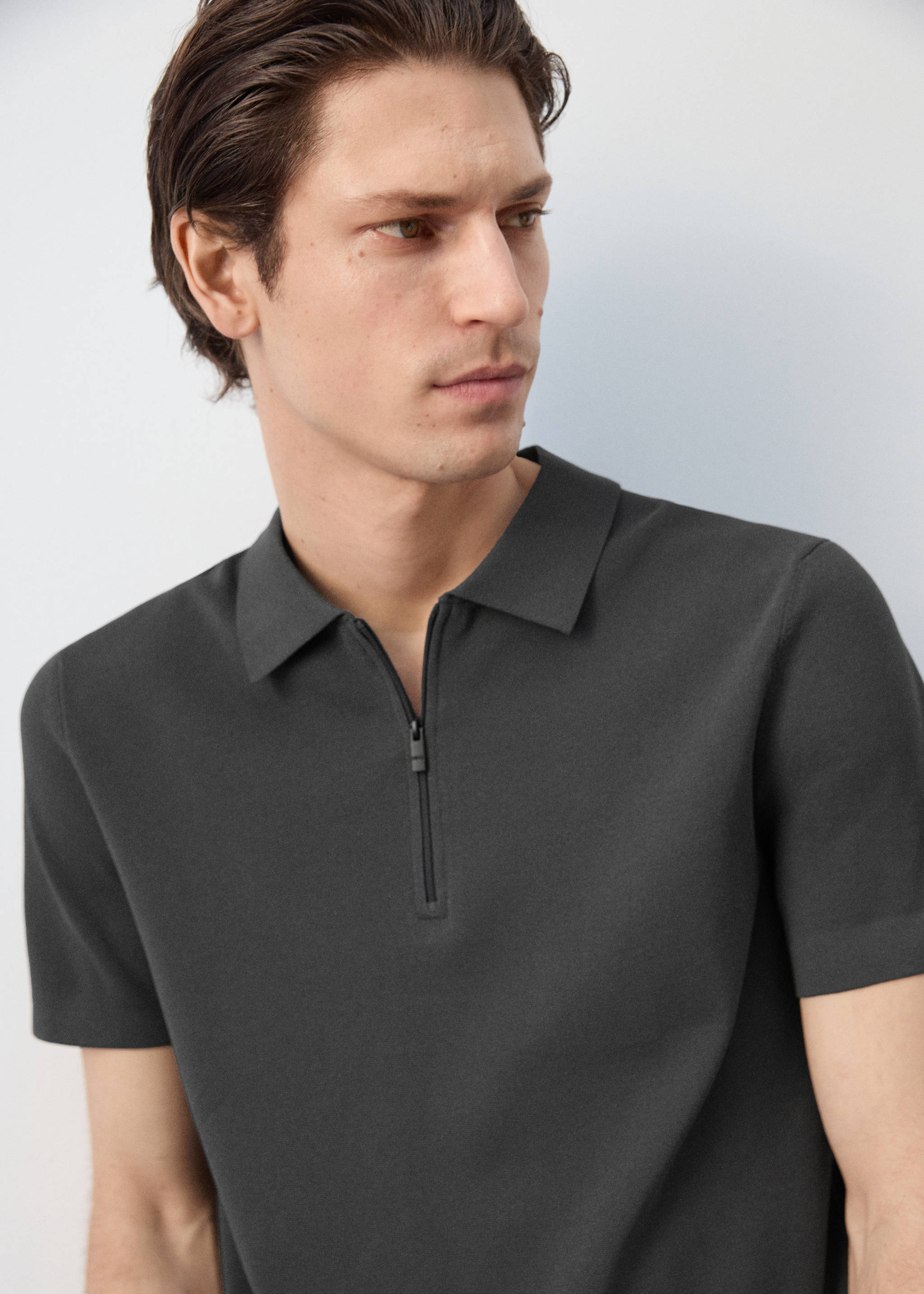 بولو كومفورت ستريتش بسحاب - تفاصيل المنتج 1