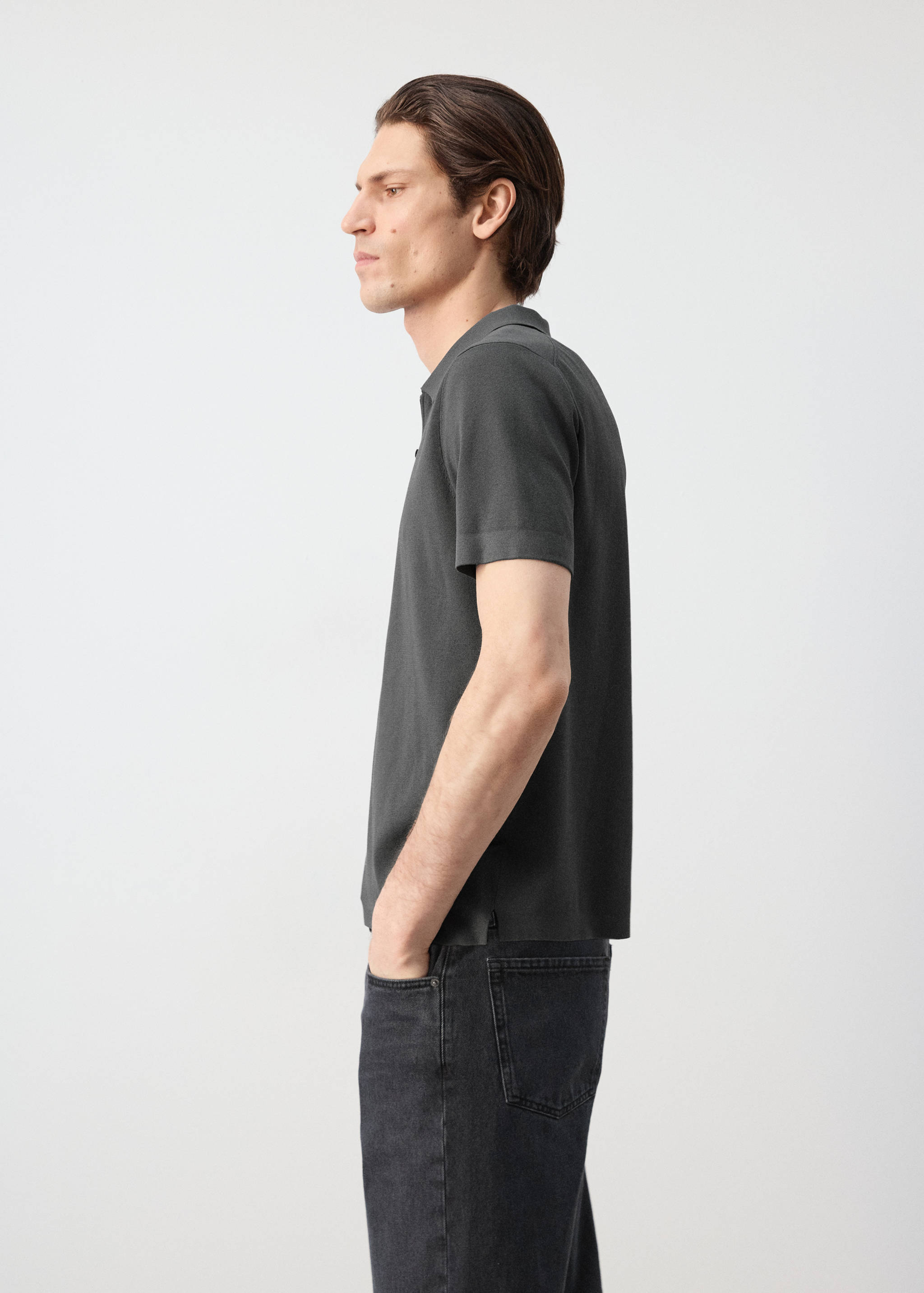 بولو كومفورت ستريتش بسحاب - تفاصيل المنتج 2