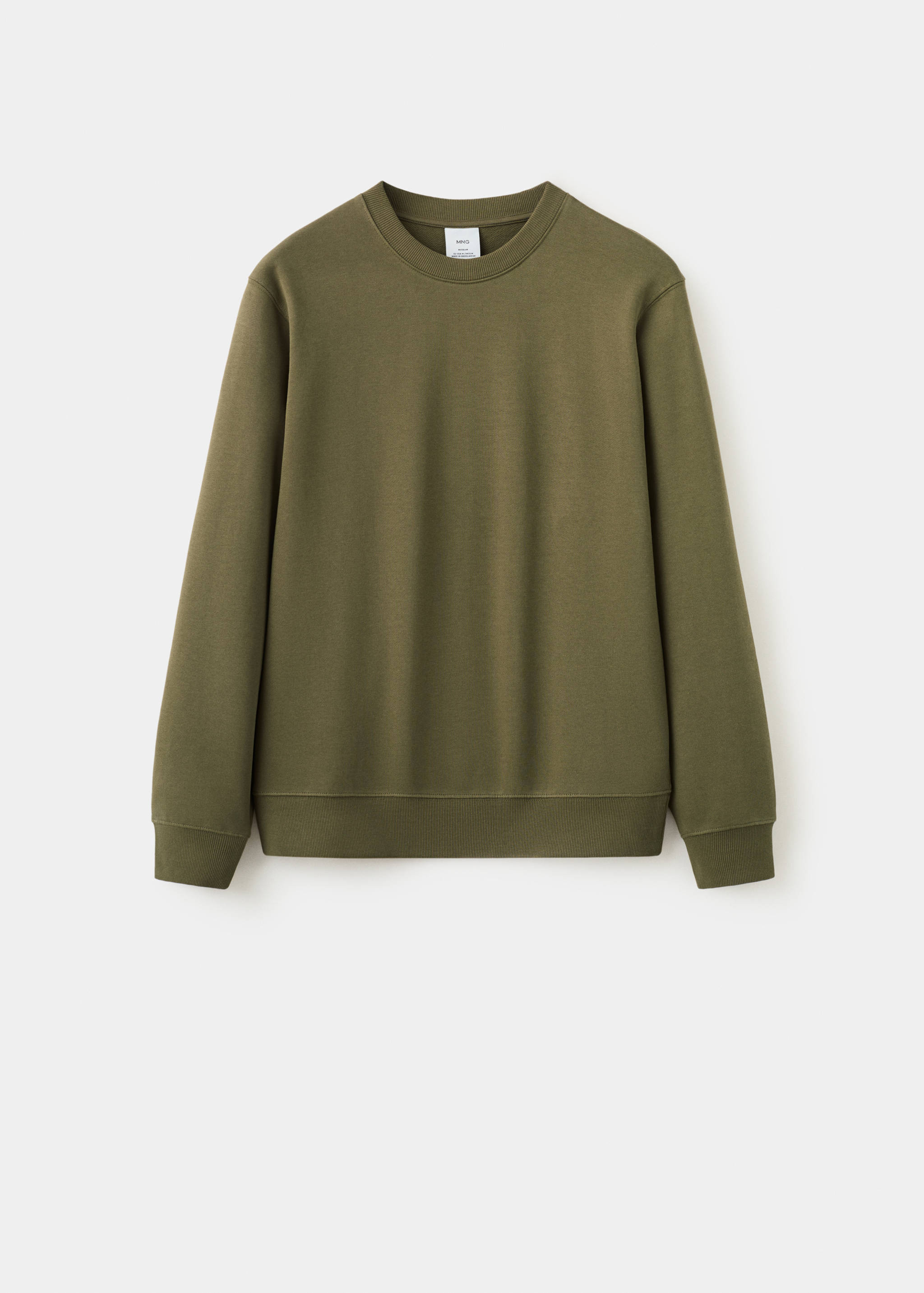 Lightweight 100% cotton sweatshirt - Article without model