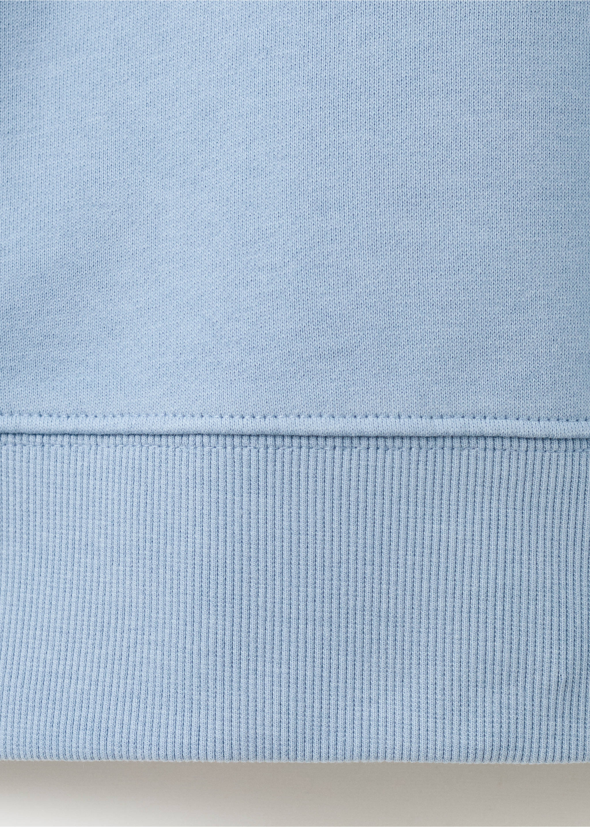 เสื้อสเวตเตอร์ 100% คอตตอน น้ำหนักเบา - รายละเอียดของสินค้า 0, สีท้องฟ้า. Ref: 27064430-00.