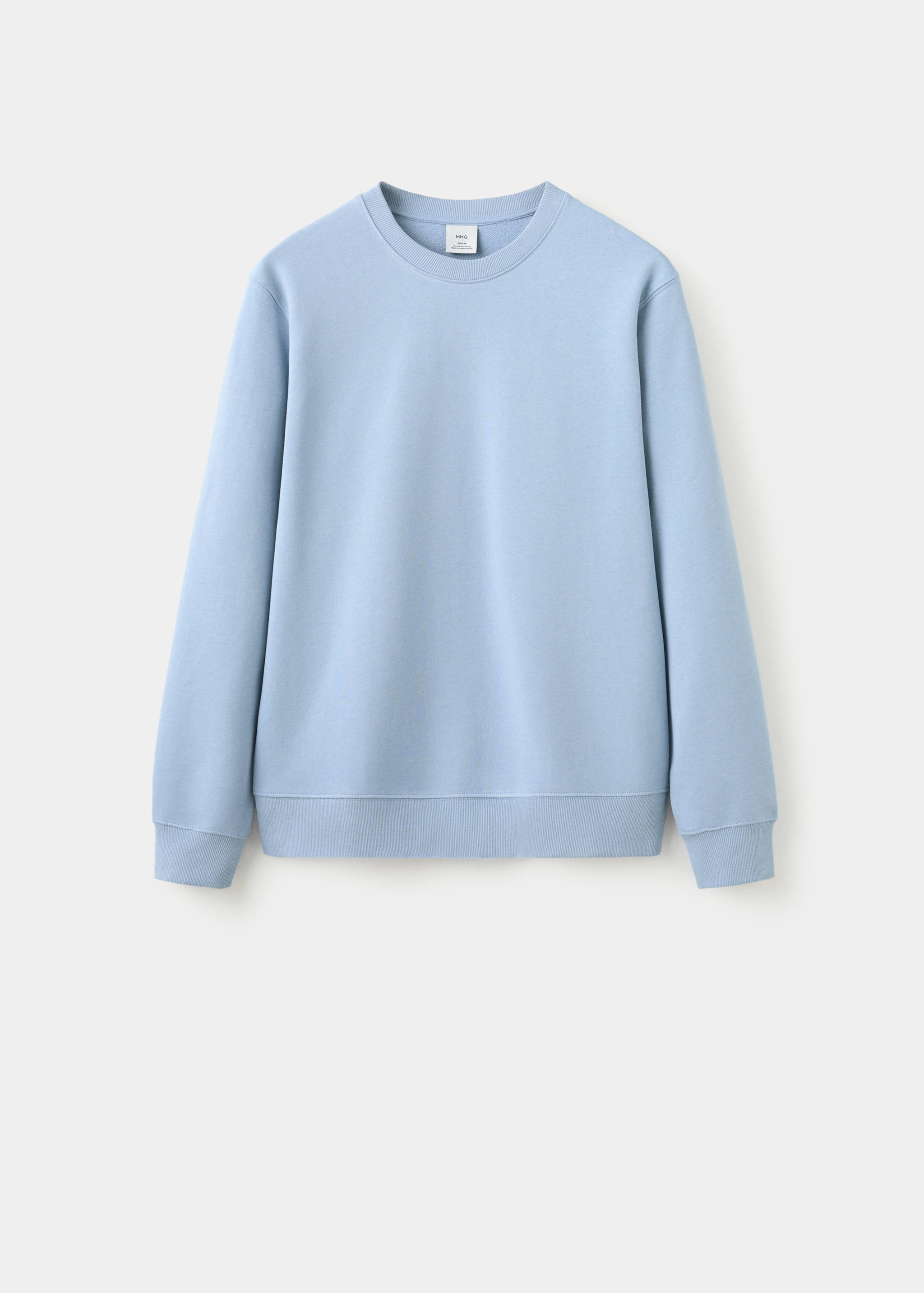 Lightweight 100% cotton sweatshirt - Article without model