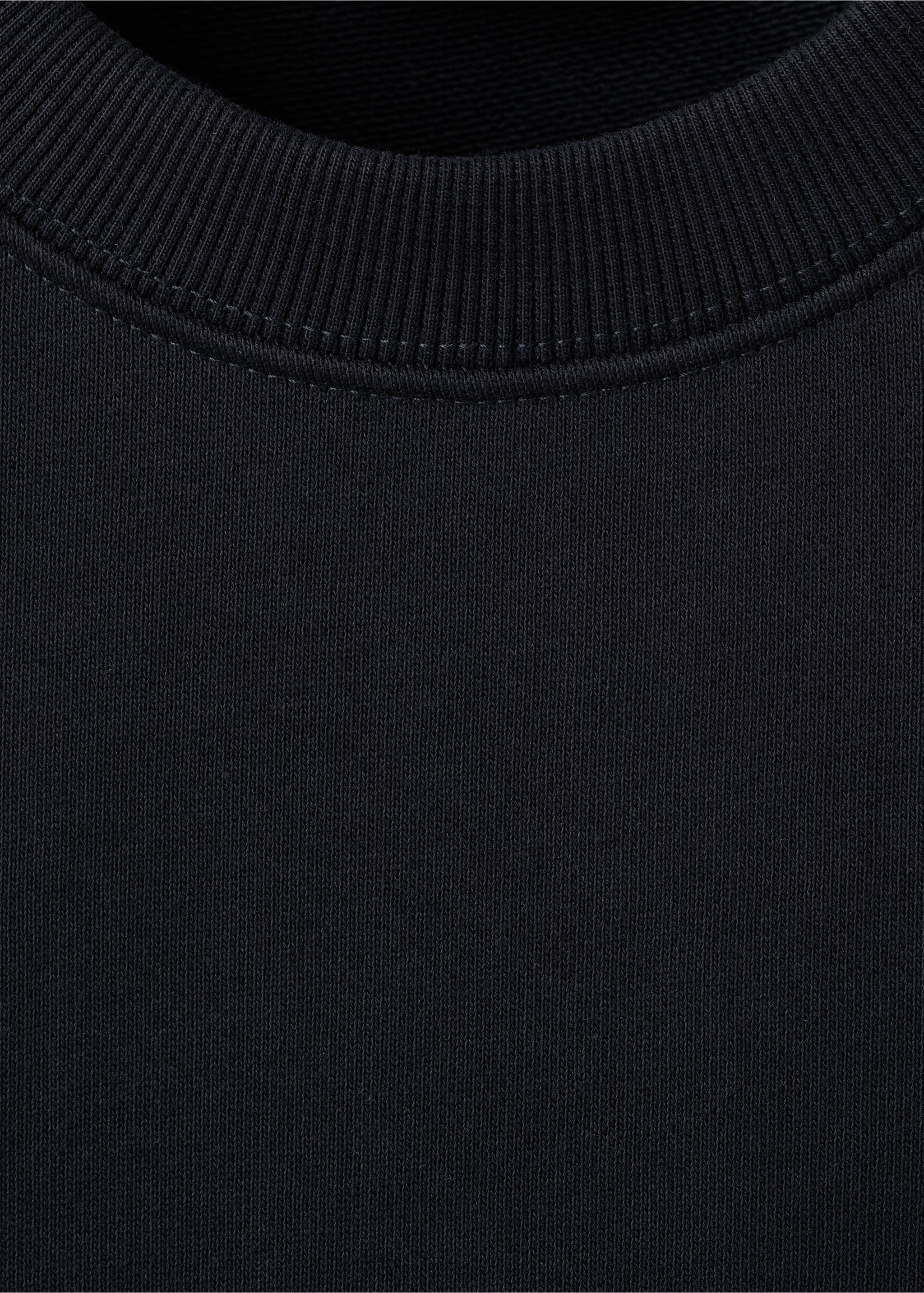 Leichte Sweatshirt aus 100% Baumwolle - Detail des Artikels 8, Marineblau. Ref: 27064430-00.