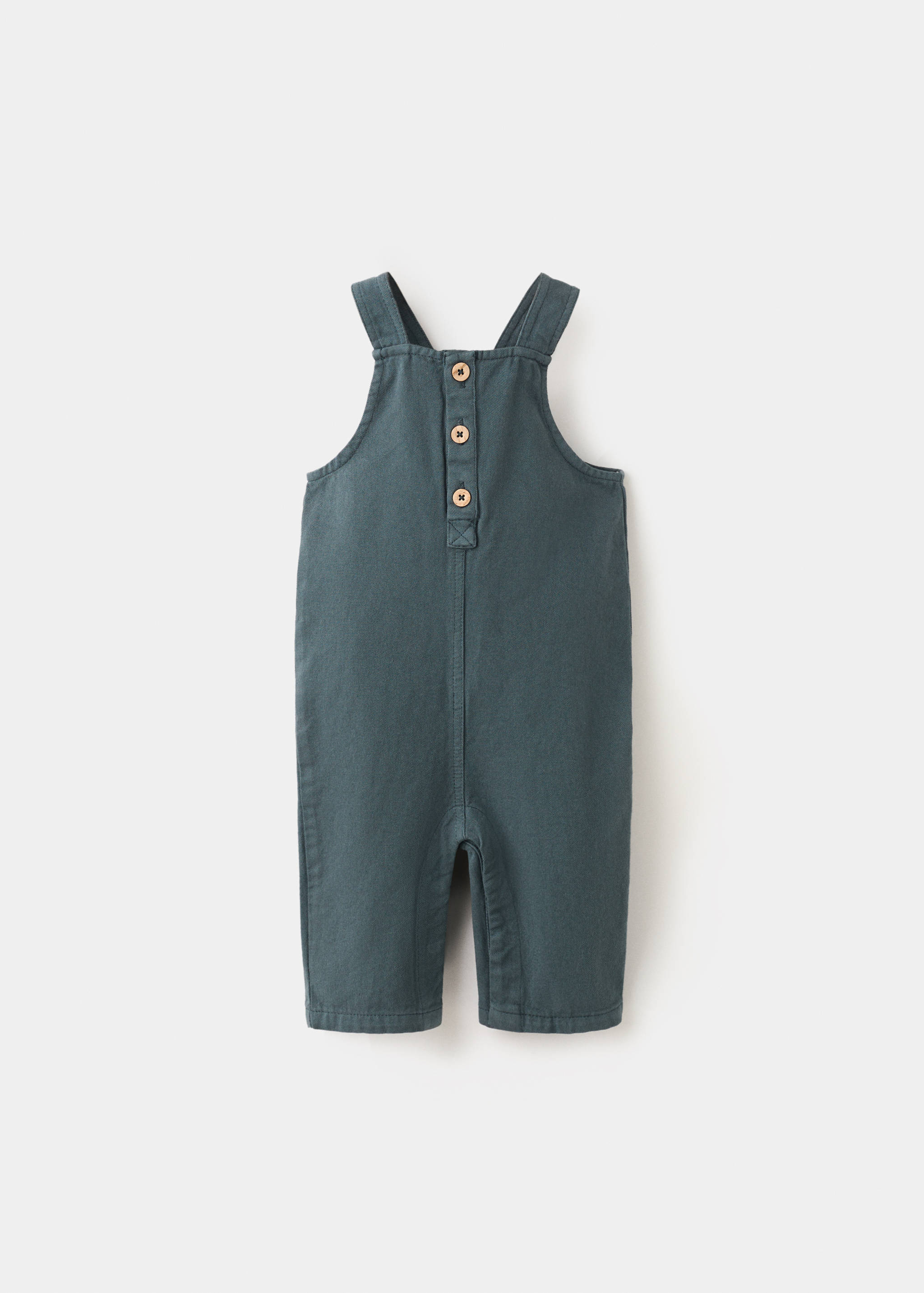 Long cotton dungarees - Article without model
