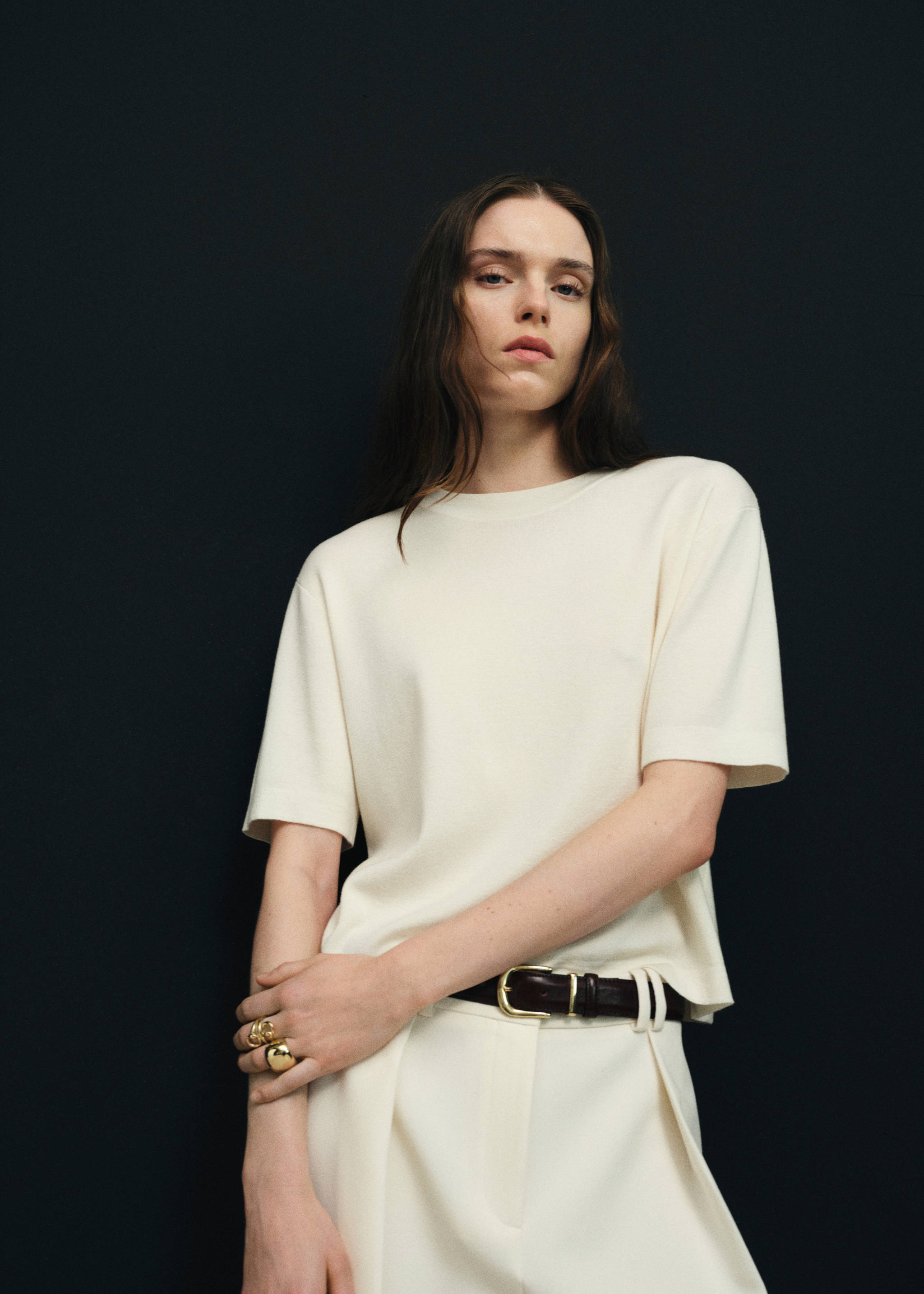 Ceinture cuir boucle - Plan général, Bordeaux. Ref: 27064439-00.