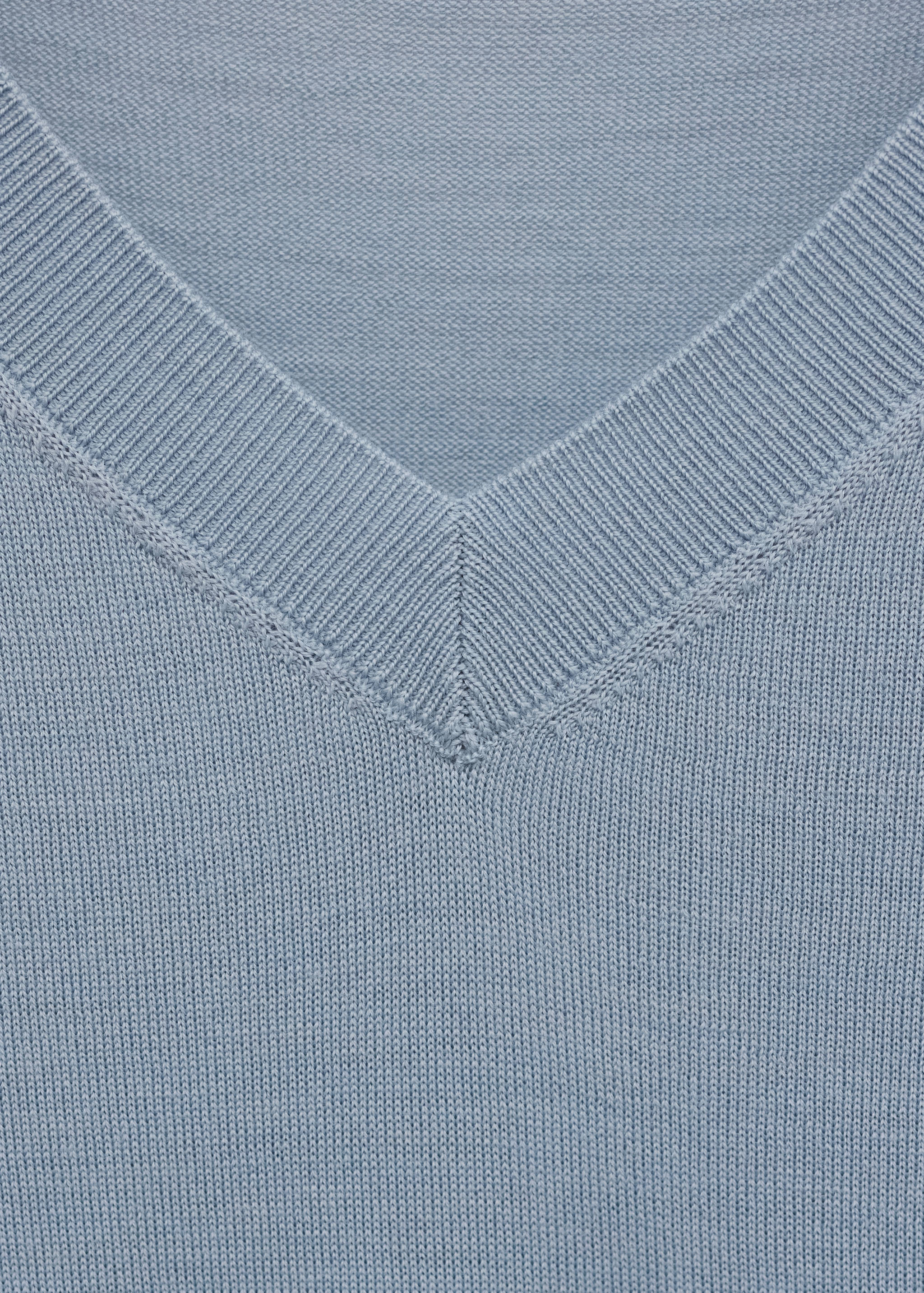 100% wool short-sleeved sweater - Details of the article 8