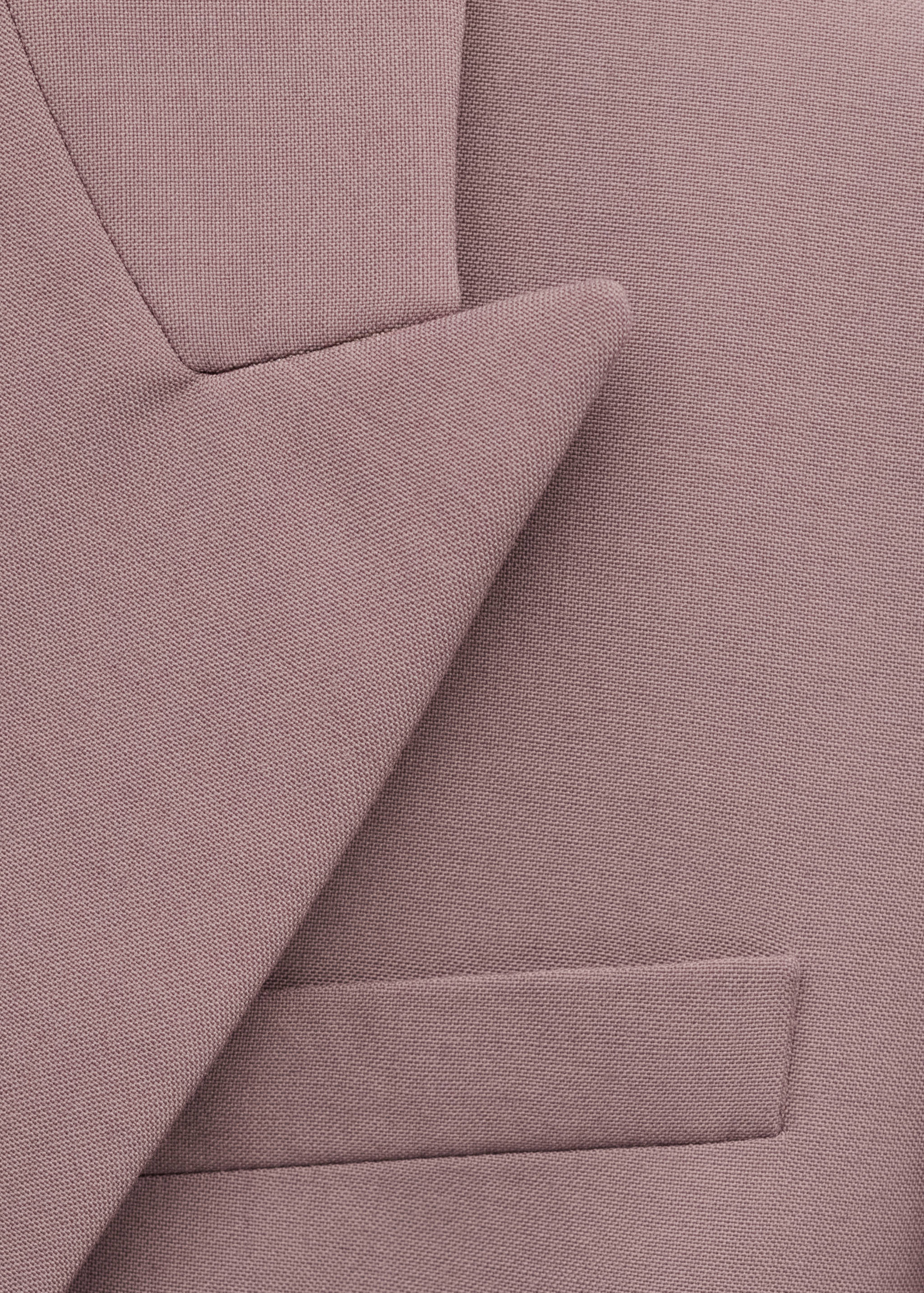 Blazer costume en laine double boutonnage - Détail de l'article 8