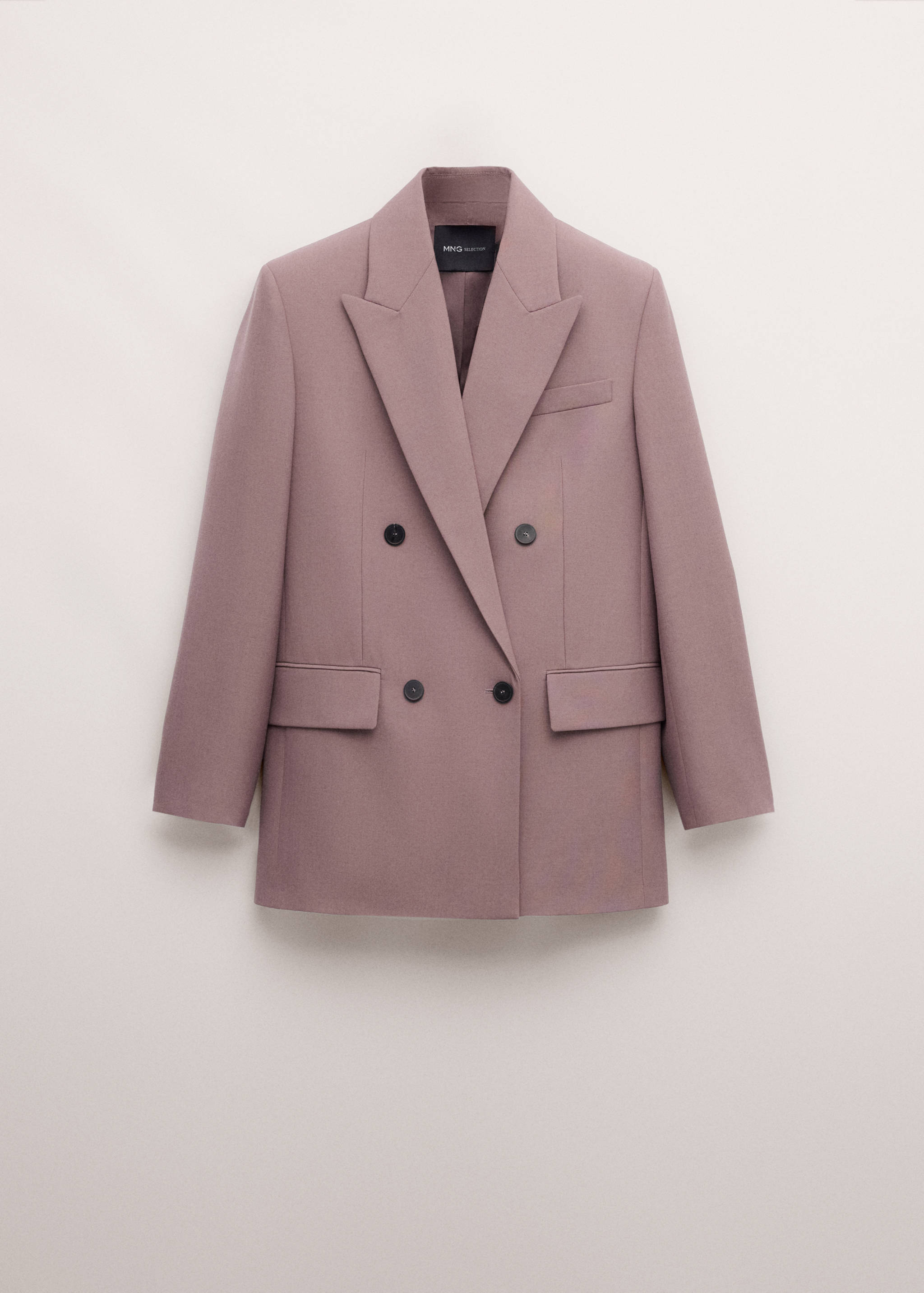 Blazer costume en laine double boutonnage - Article sans modèle