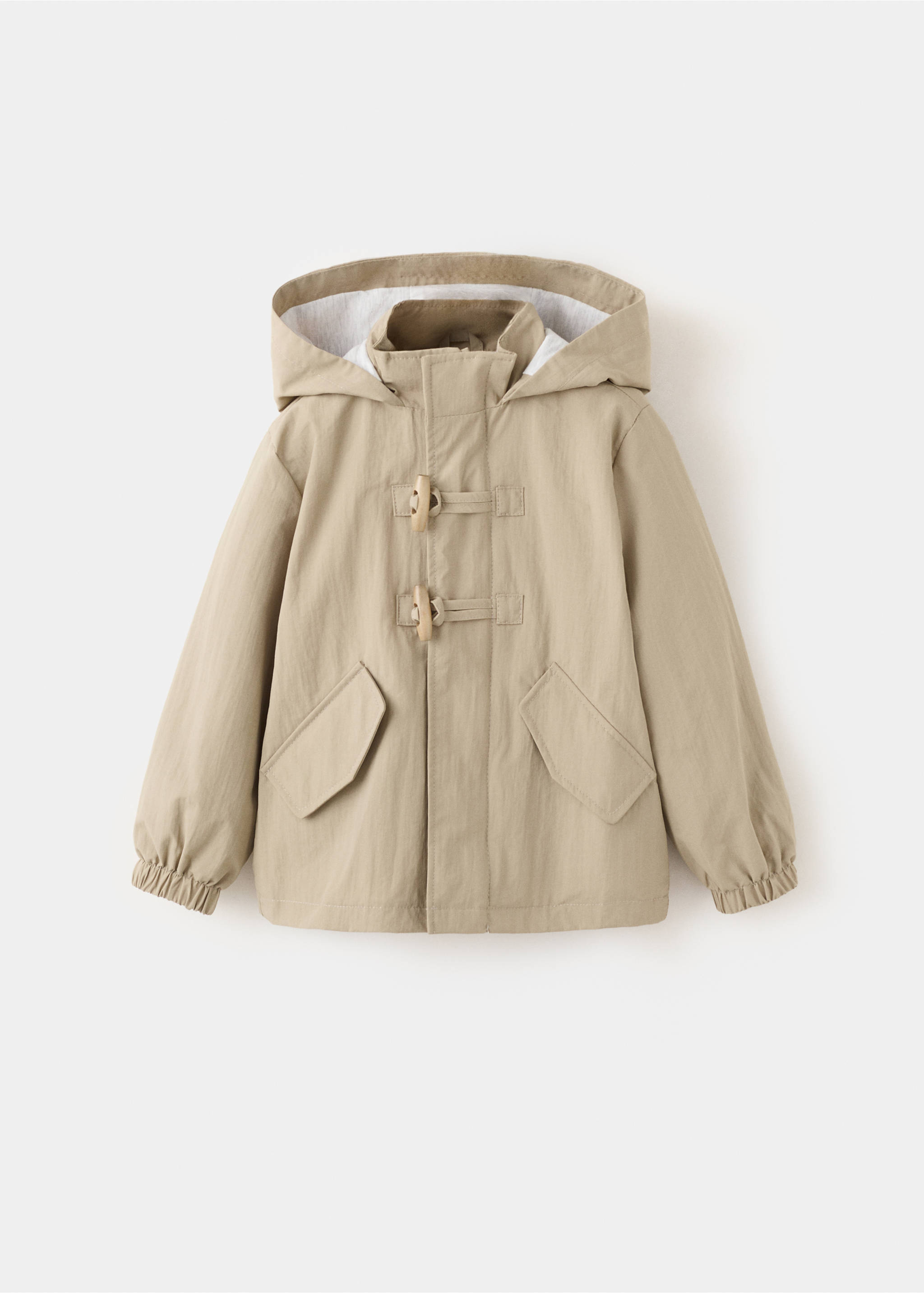 Parka capucha cierre trenca - Artículo sin modelo, Arena. Ref: 27064767-00.