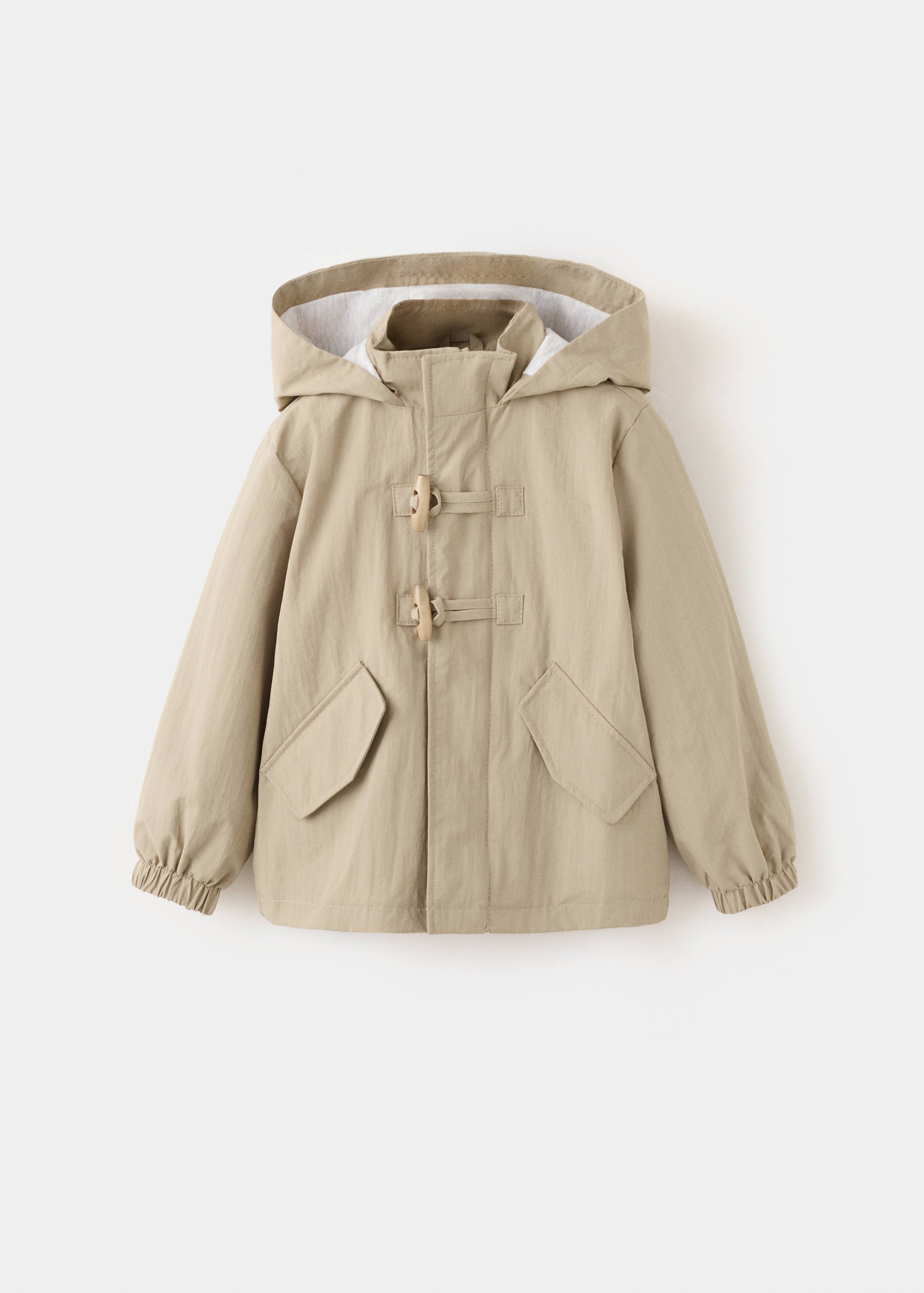 Parka capucha cierre trenca - Artículo sin modelo