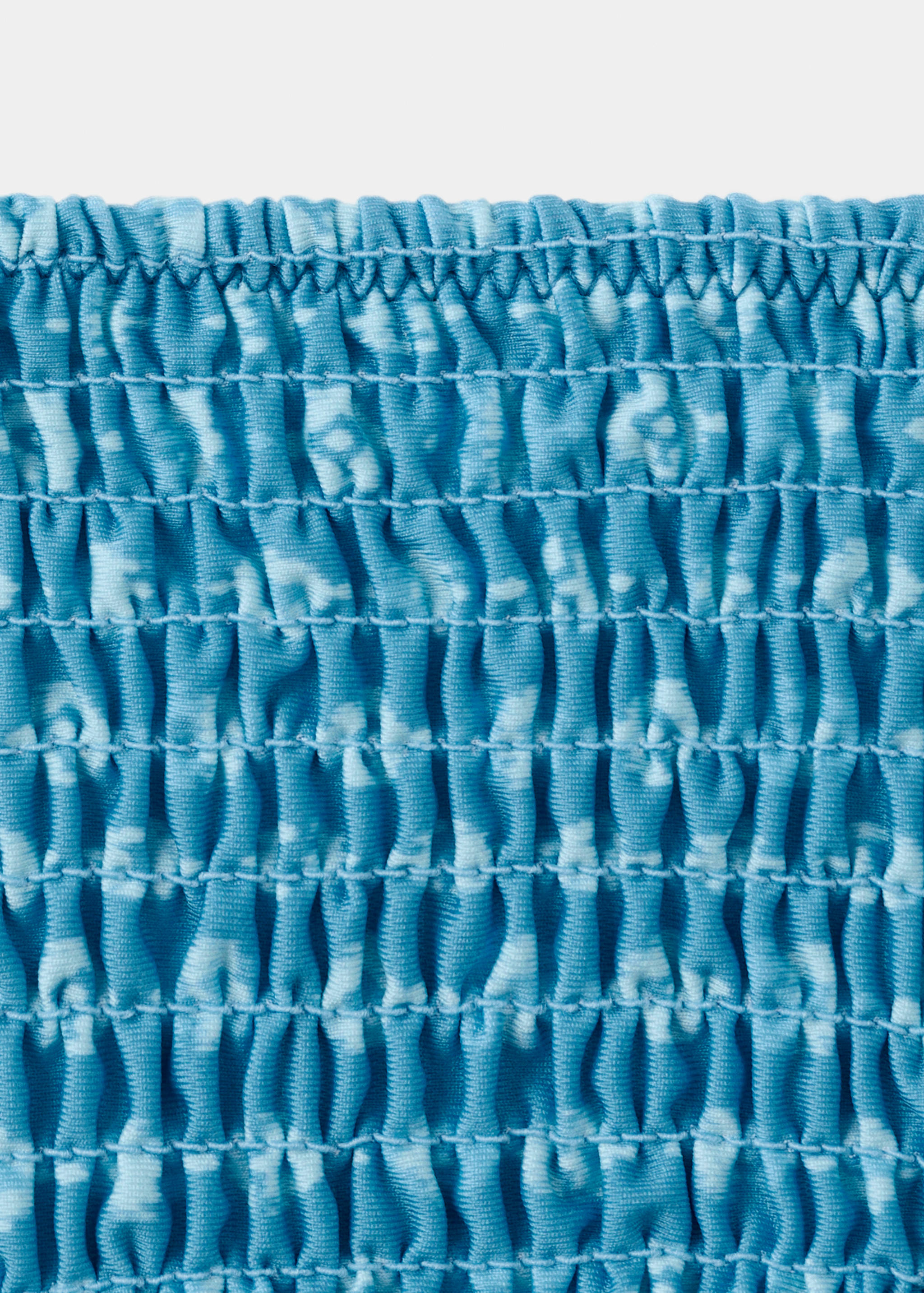 Bikini mit Raffung , mittelhoher Slip - Detail des Artikels 8