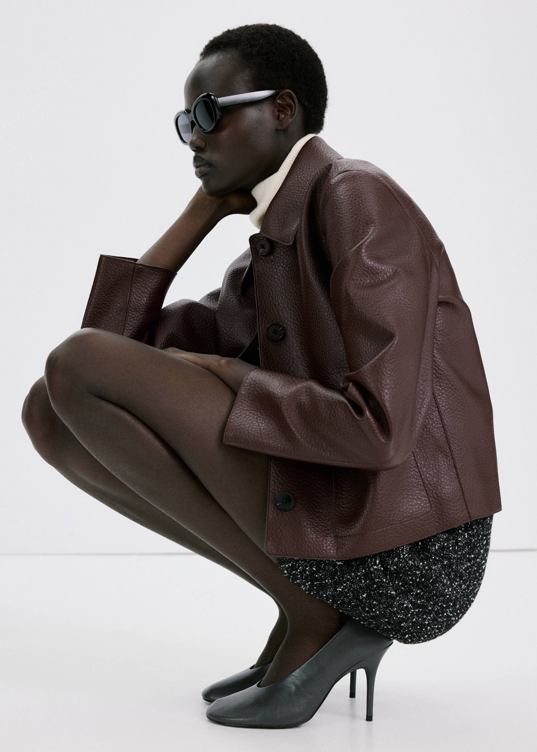 Veste cuir synthétique poches - Détail de l'article 2