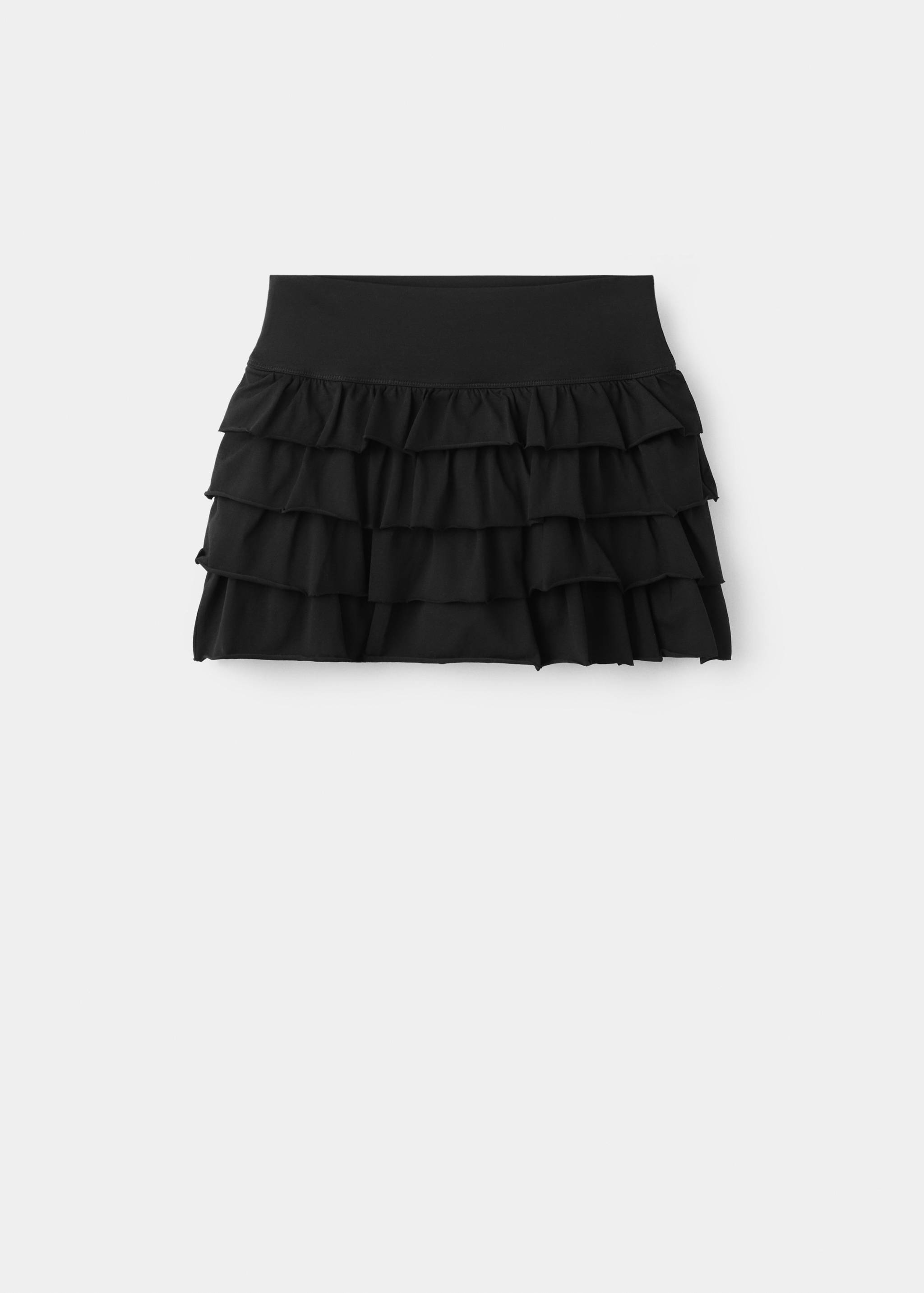 Ruffled short skirt - Article without model