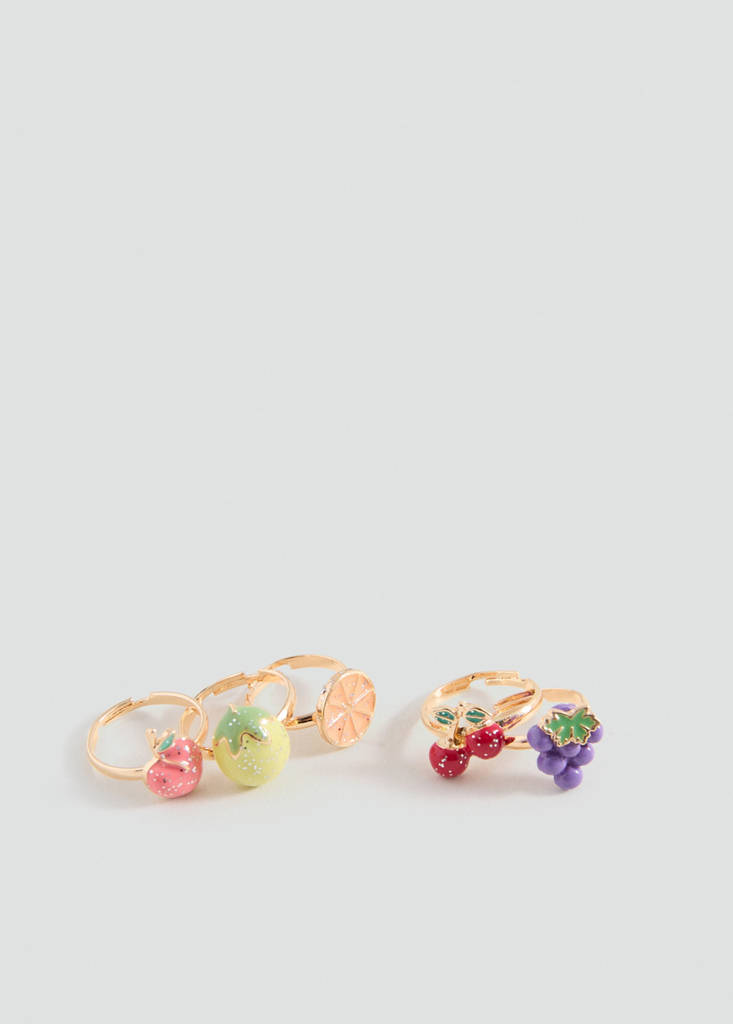 Pack 5 anillos combinados