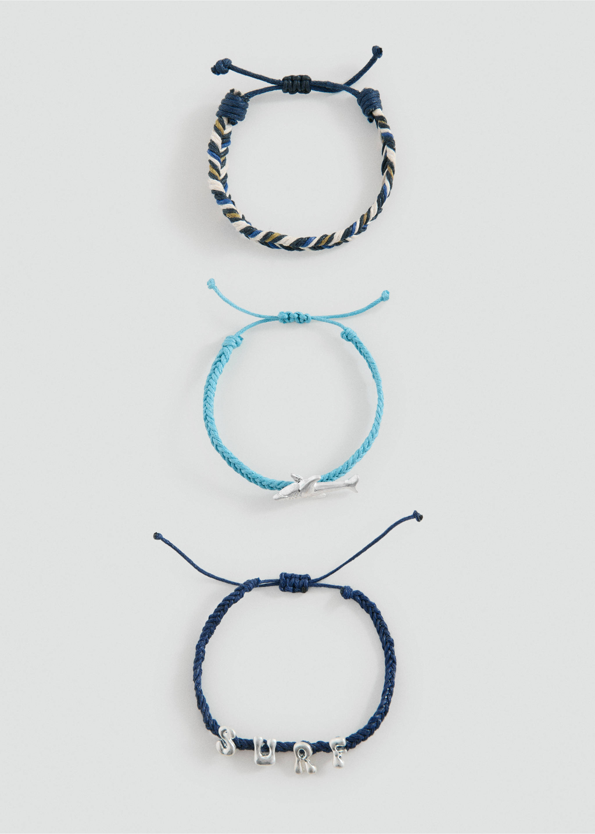 طاقم سوار بحبل - رؤية وسط, أزرق غامق. Ref: 27064779-00.