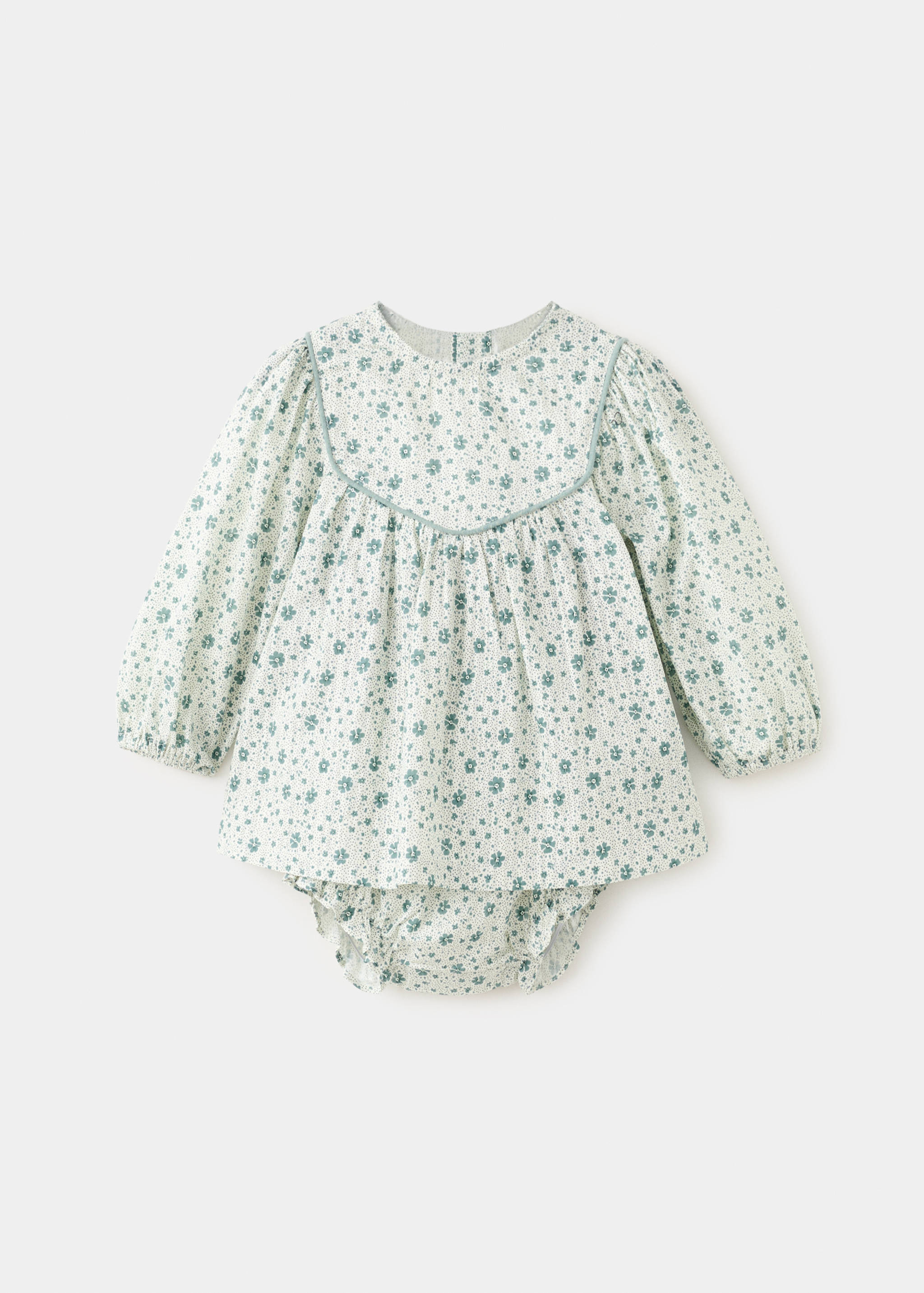 Floral dress and nappy cover - Article without model