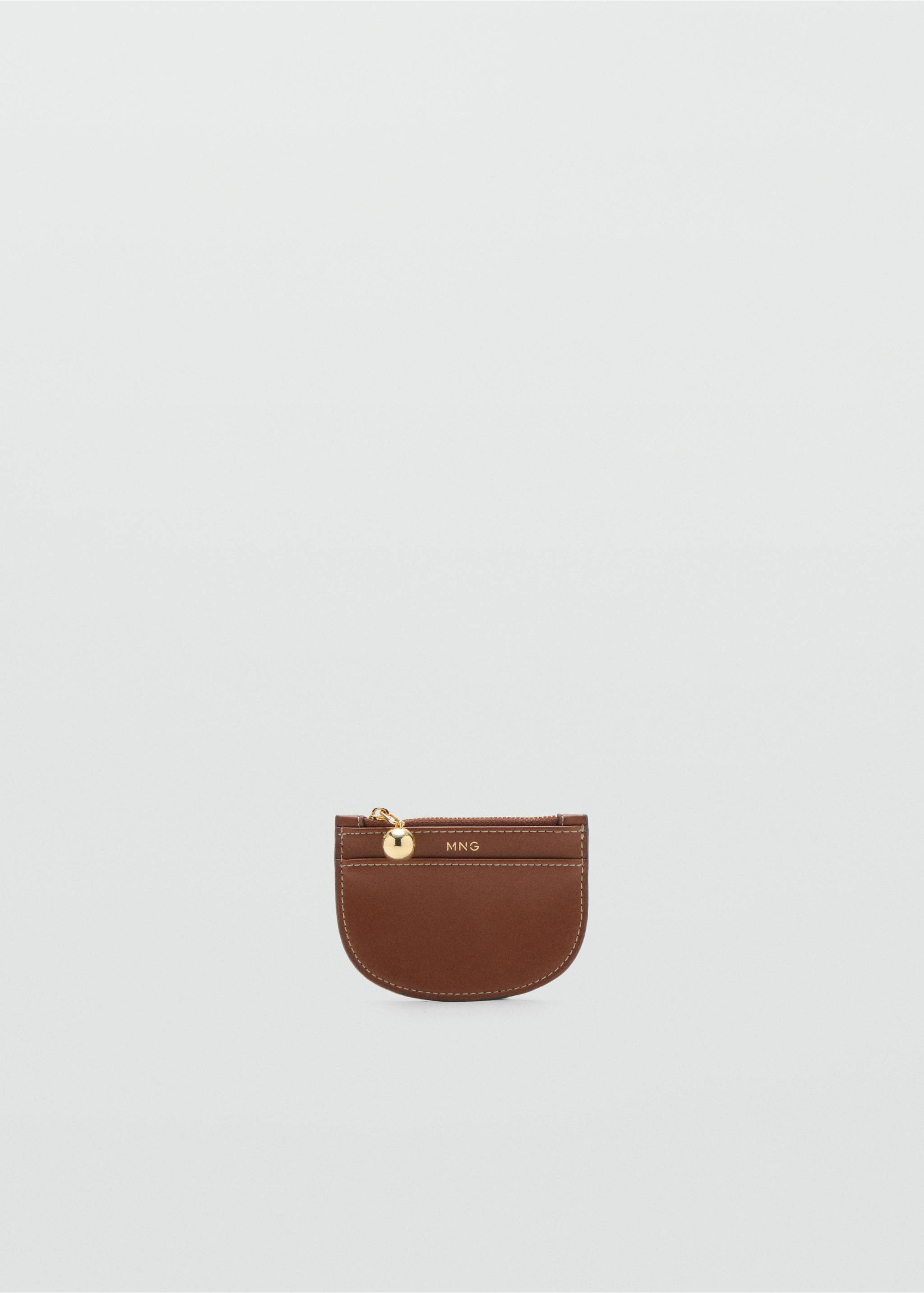 Mini beaded card holder - Article without model, Leather. Ref: 27064781-00.