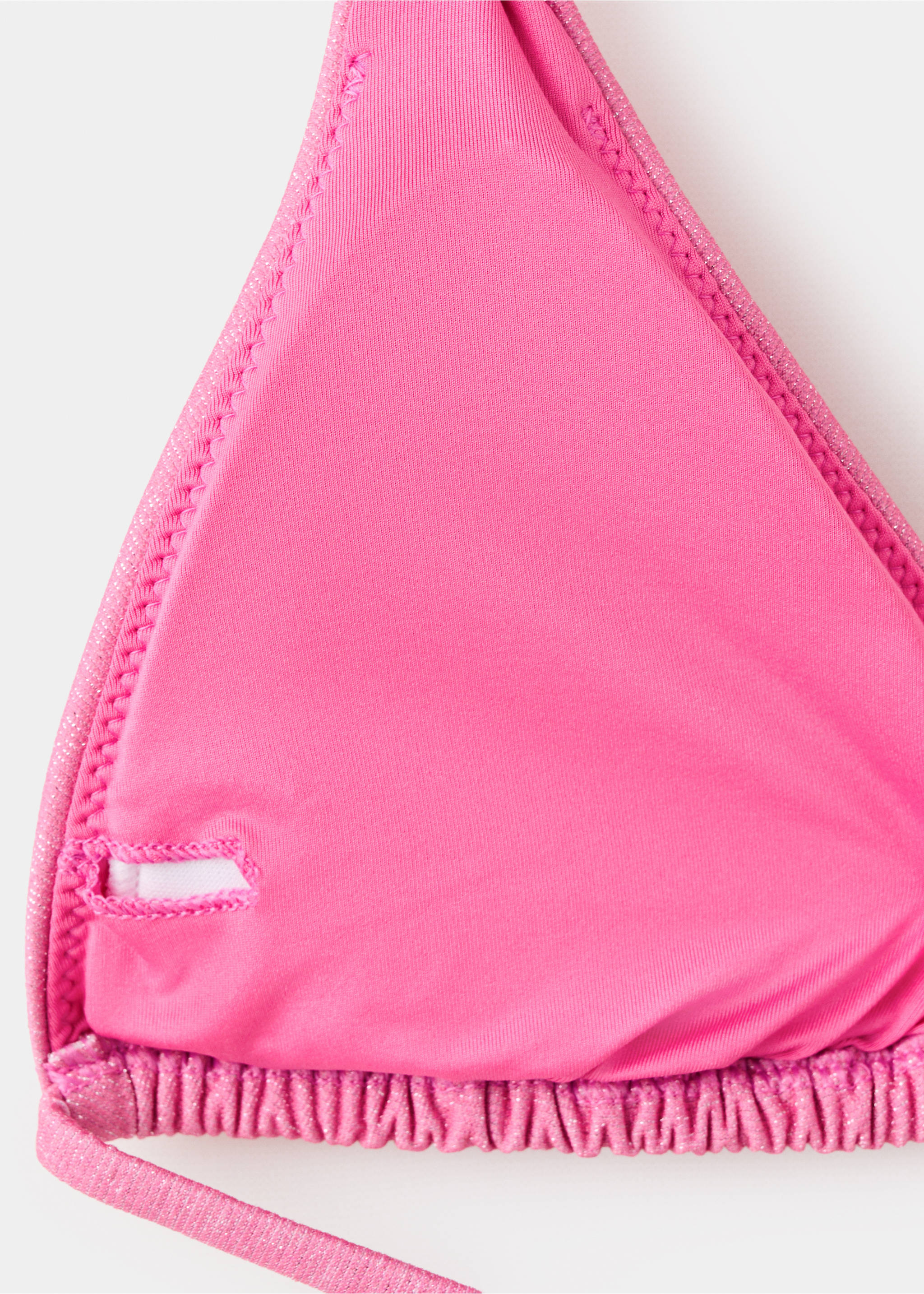 Бикини с блестками и плавками бразилиана - Деталь изделия 0, Розовый. Ref: 27064783-00.