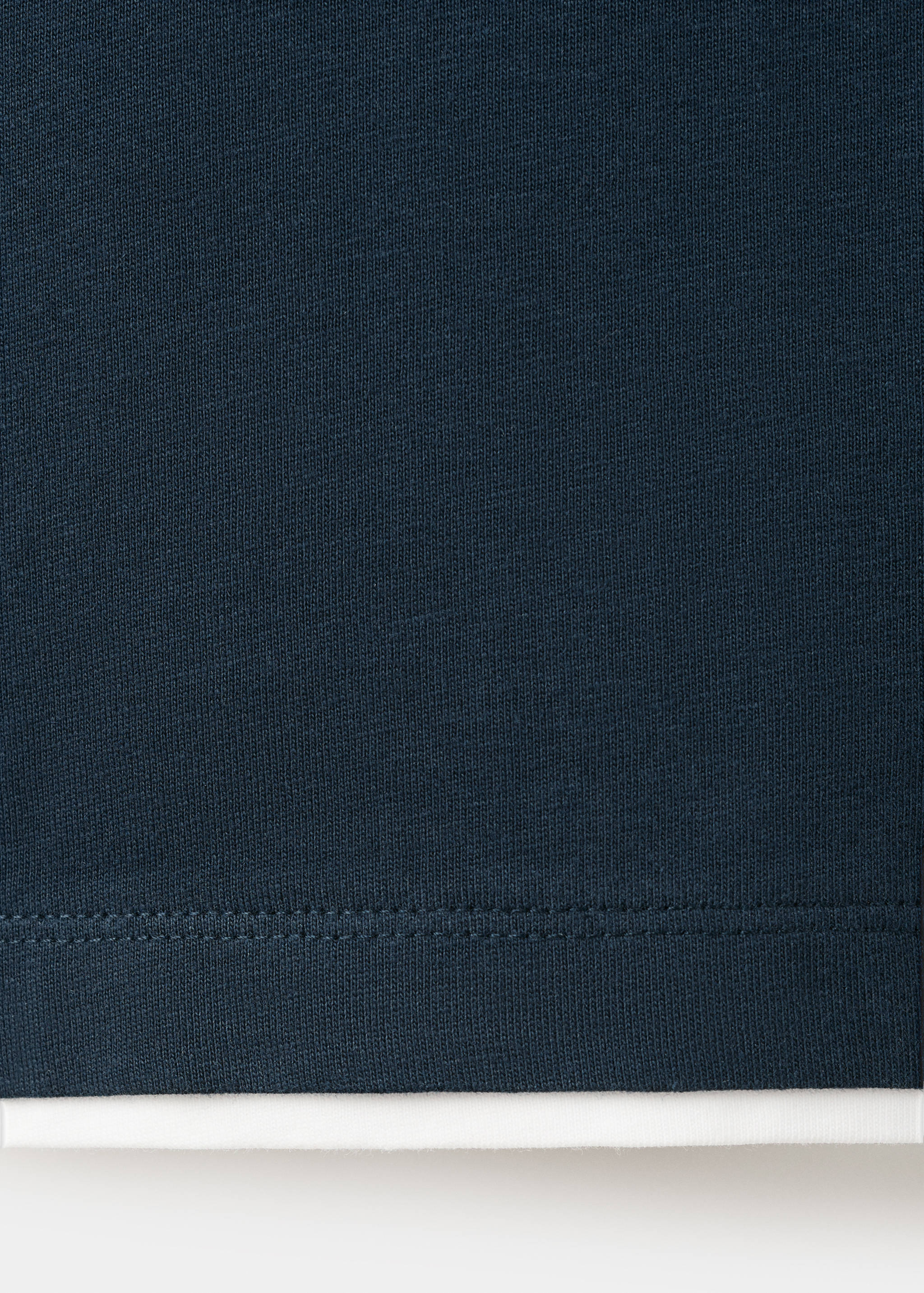 Two-tone short-sleeved T-shirt - Details of the article 0