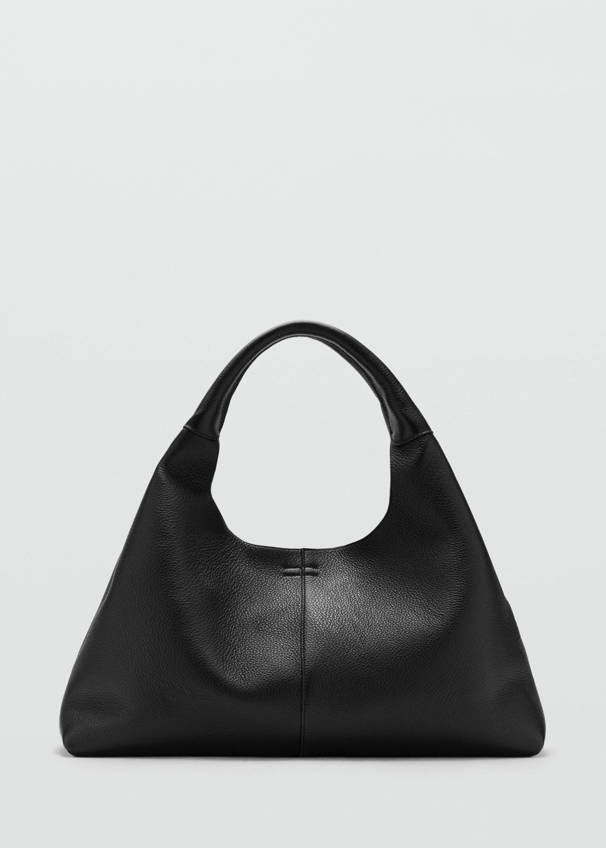 Stitched leather shoulder bag - Article without model