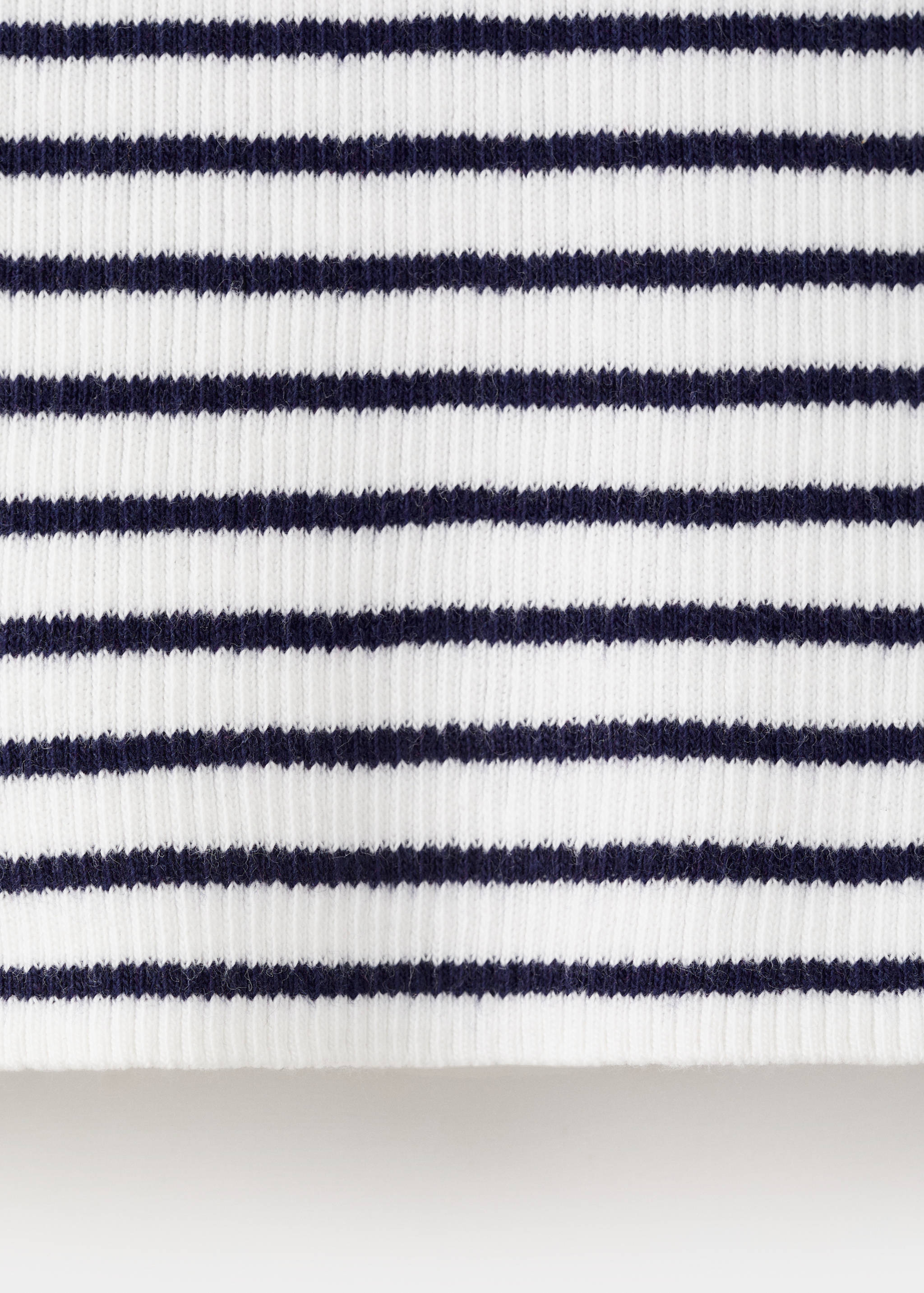 Striped knit top - Details of the article 0