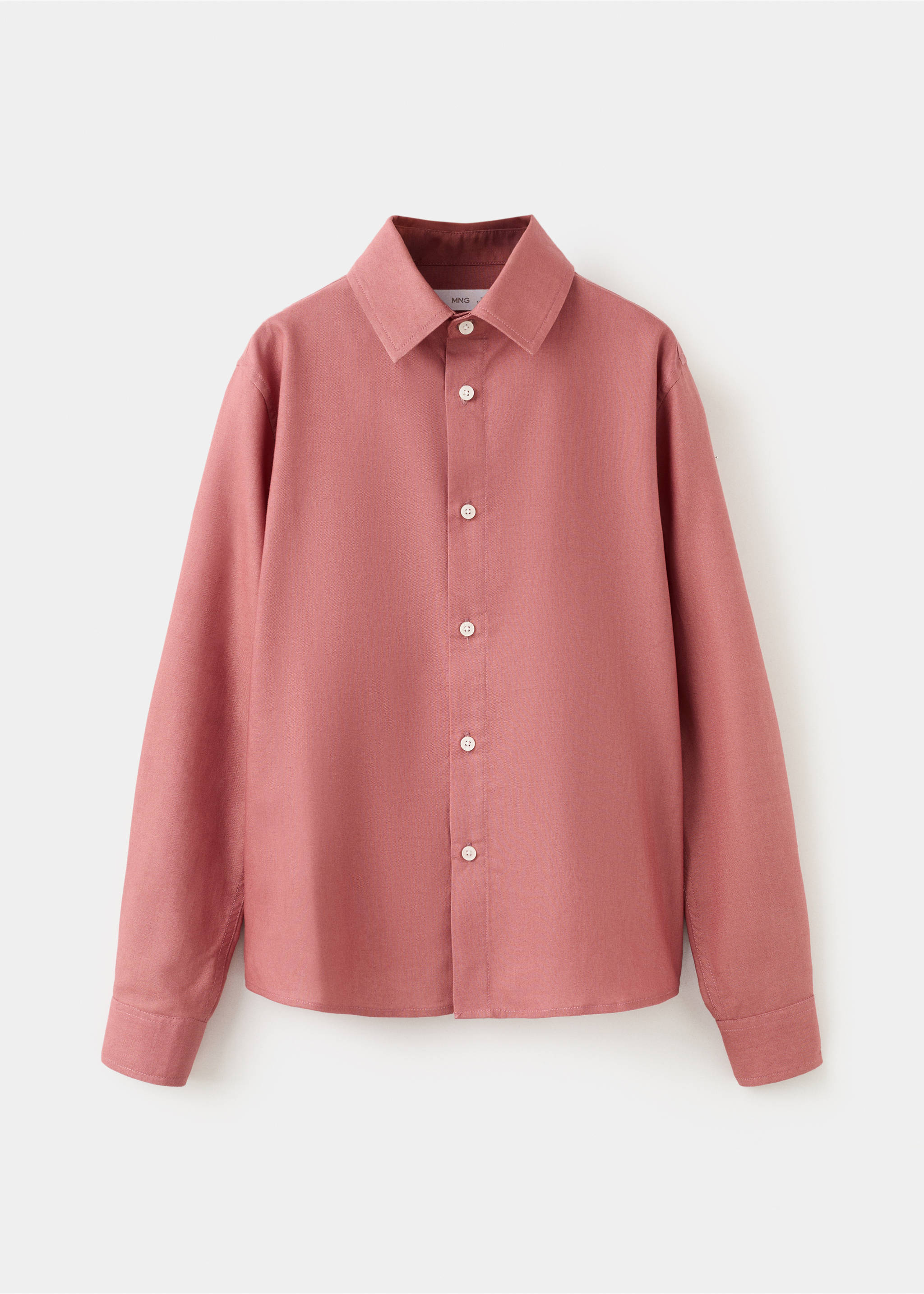 Cotton shirt - Article without model, Cherry. Ref: 27065152-00.