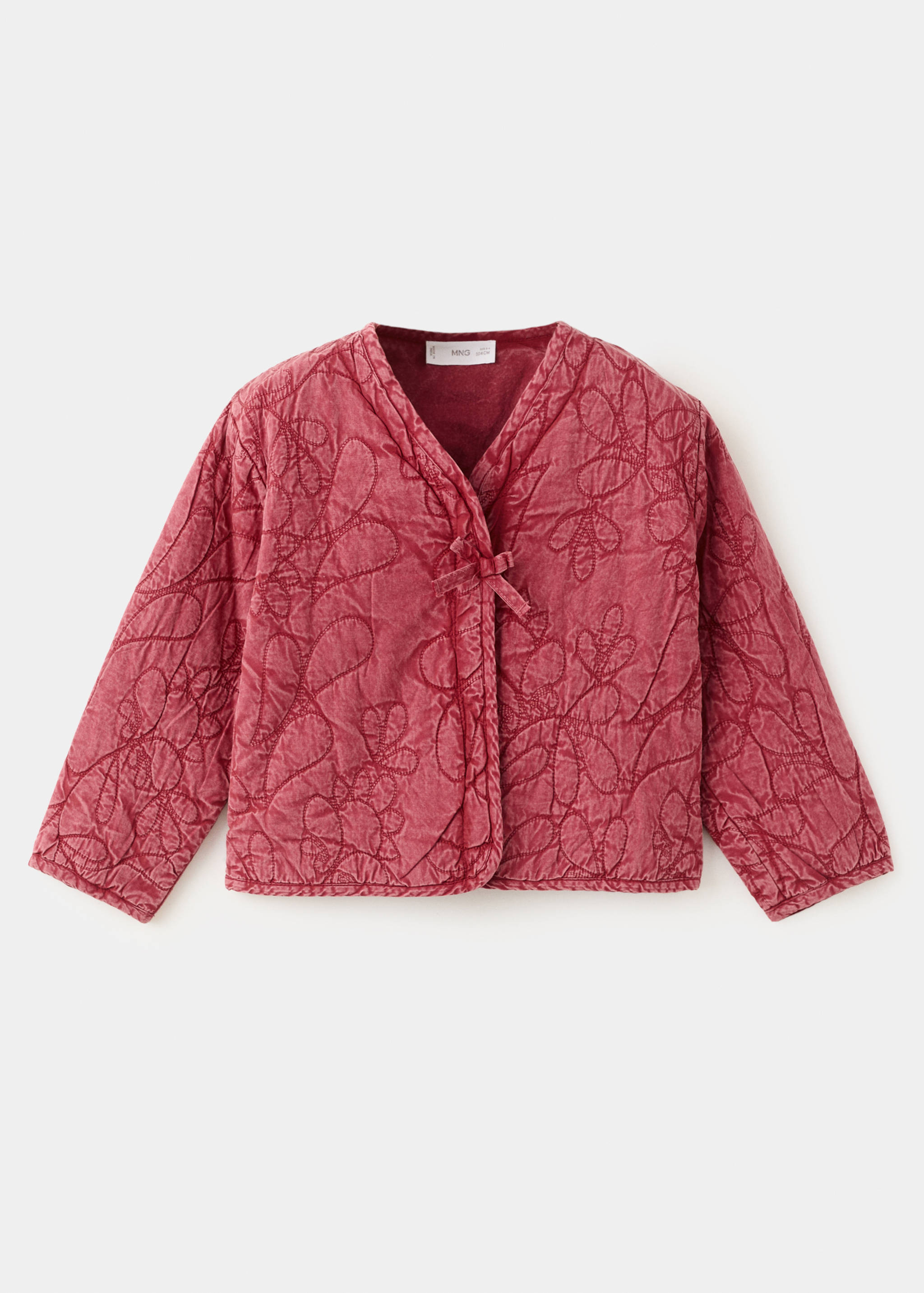 Abrigo acolchado detalles bordados - Artículo sin modelo