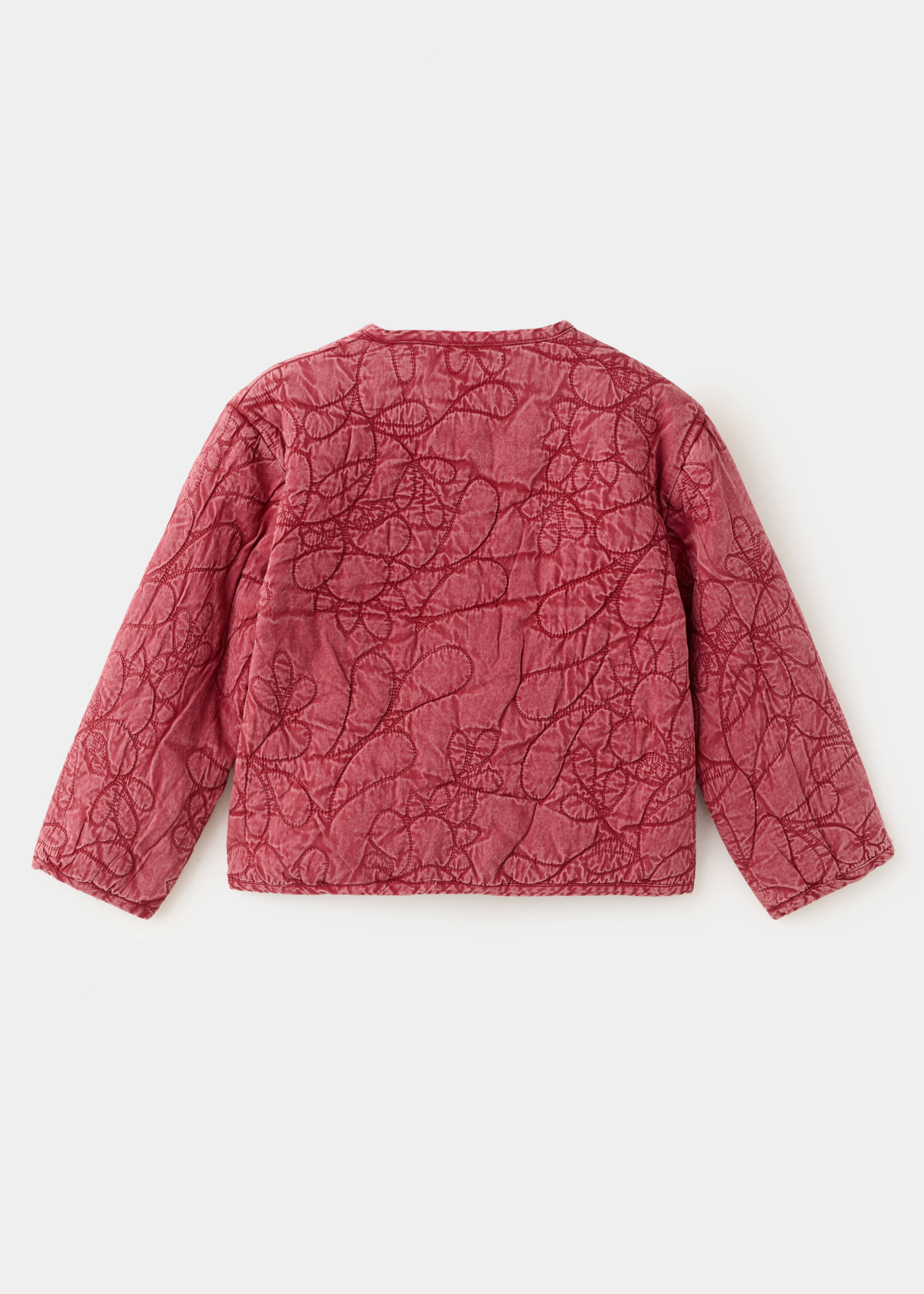 Abrigo acolchado detalles bordados - Reverso del artículo