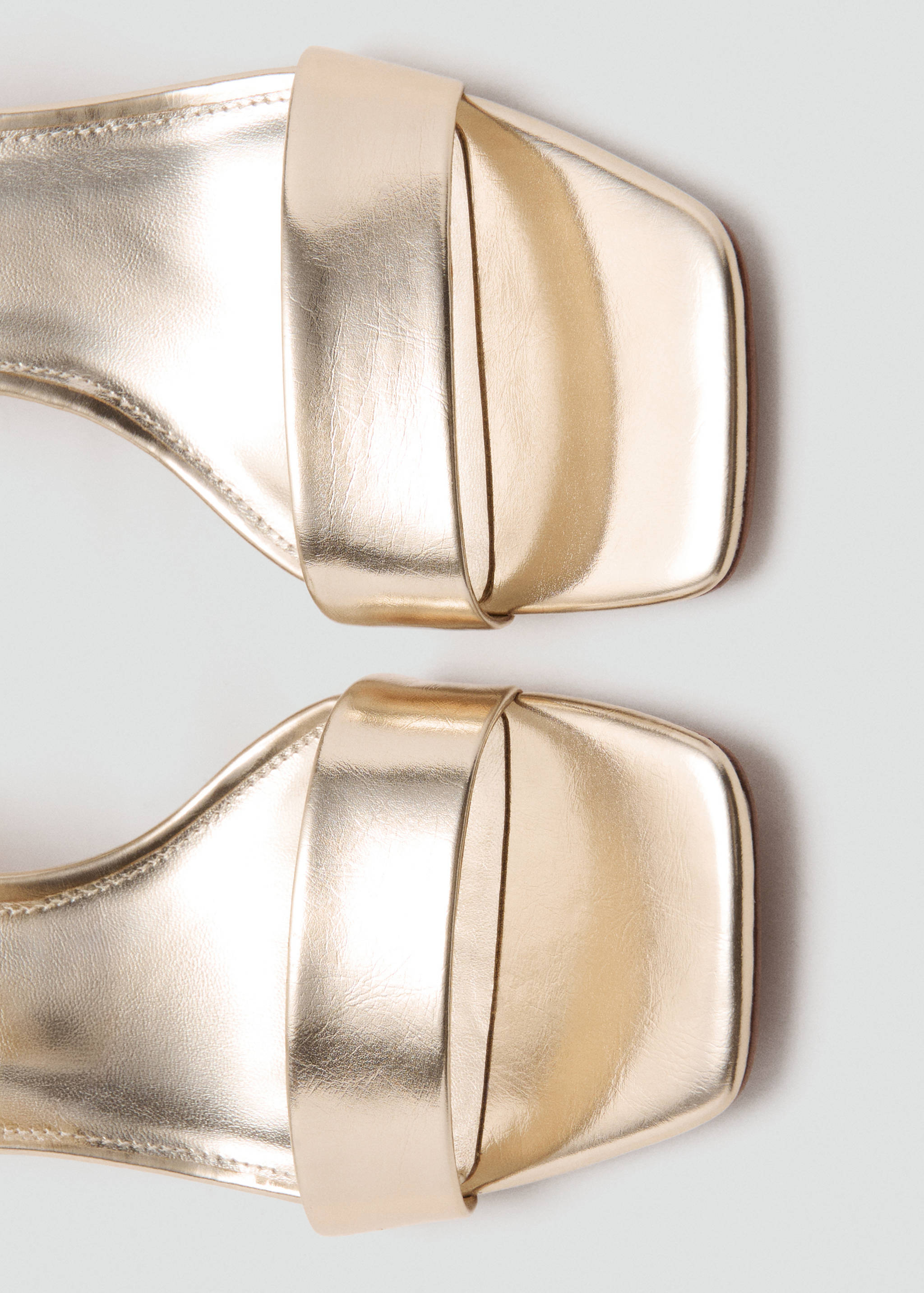 Metallic straps sandals - Details of the article 2