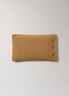 Crochet cushion cover 30x50cm — Caramel 5