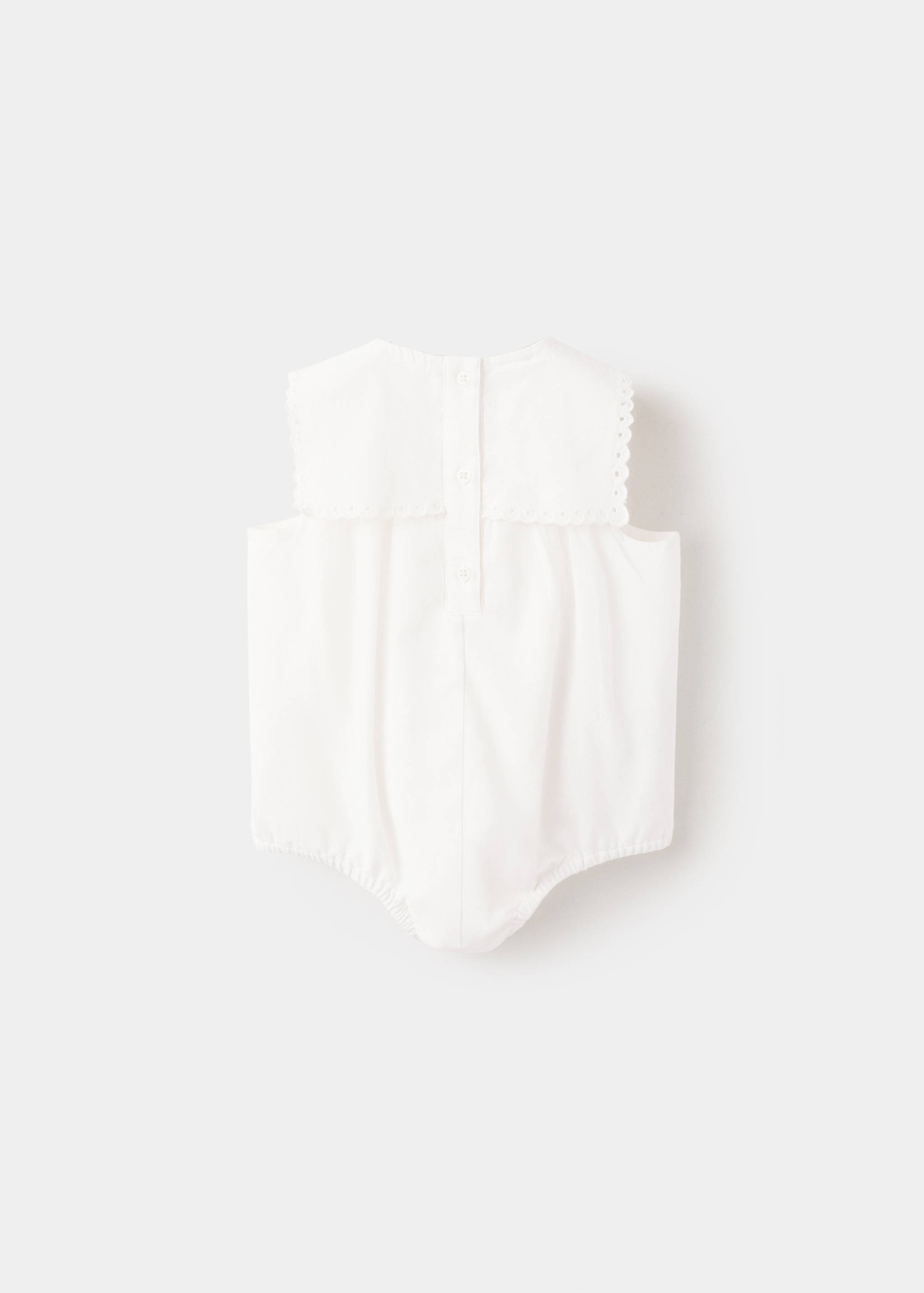 Pelele algodón - Reverso del artículo