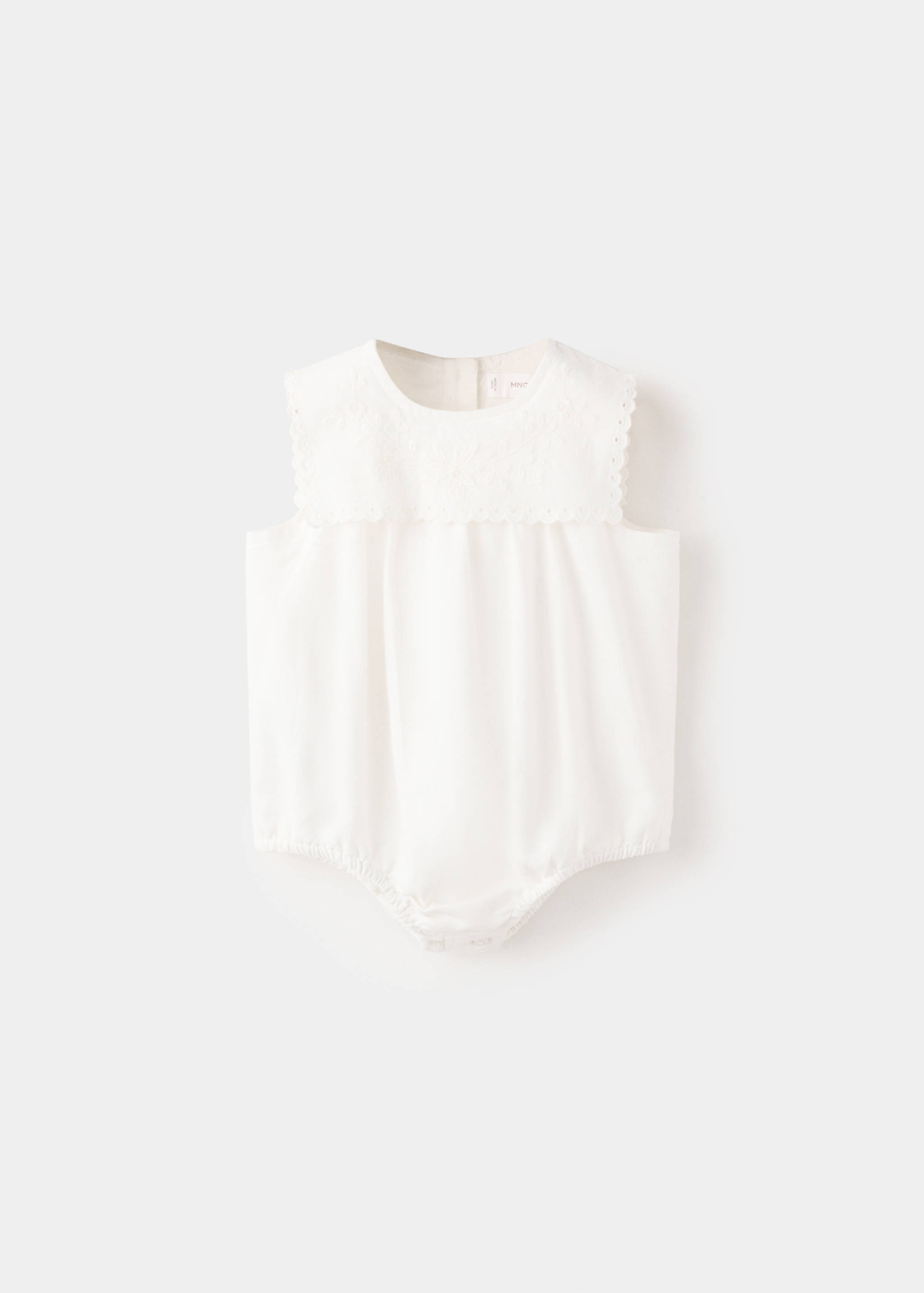 Cotton one-piece suit - Article without model