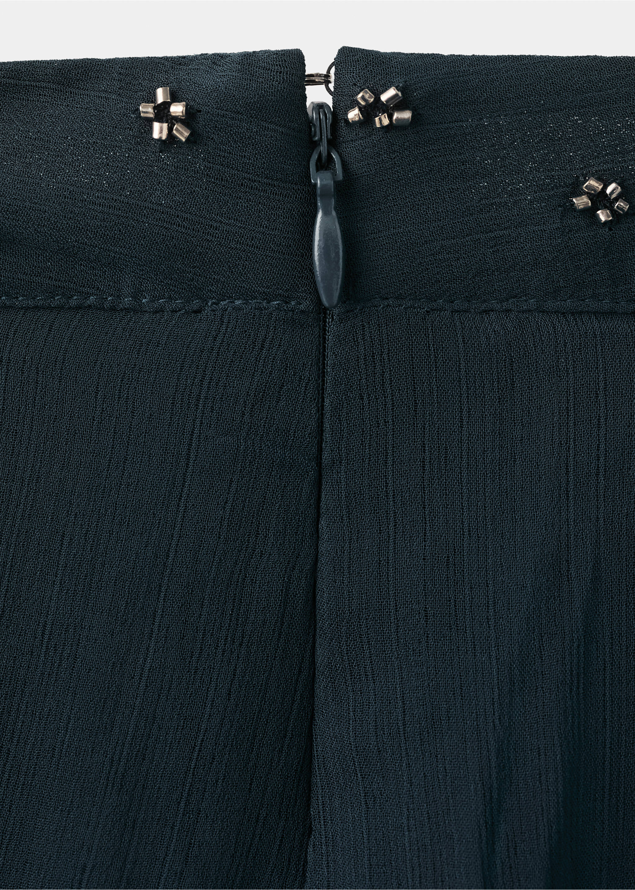 Balloon trousers with strass - Details of the article 8, Navy. Ref: 27065808-00.