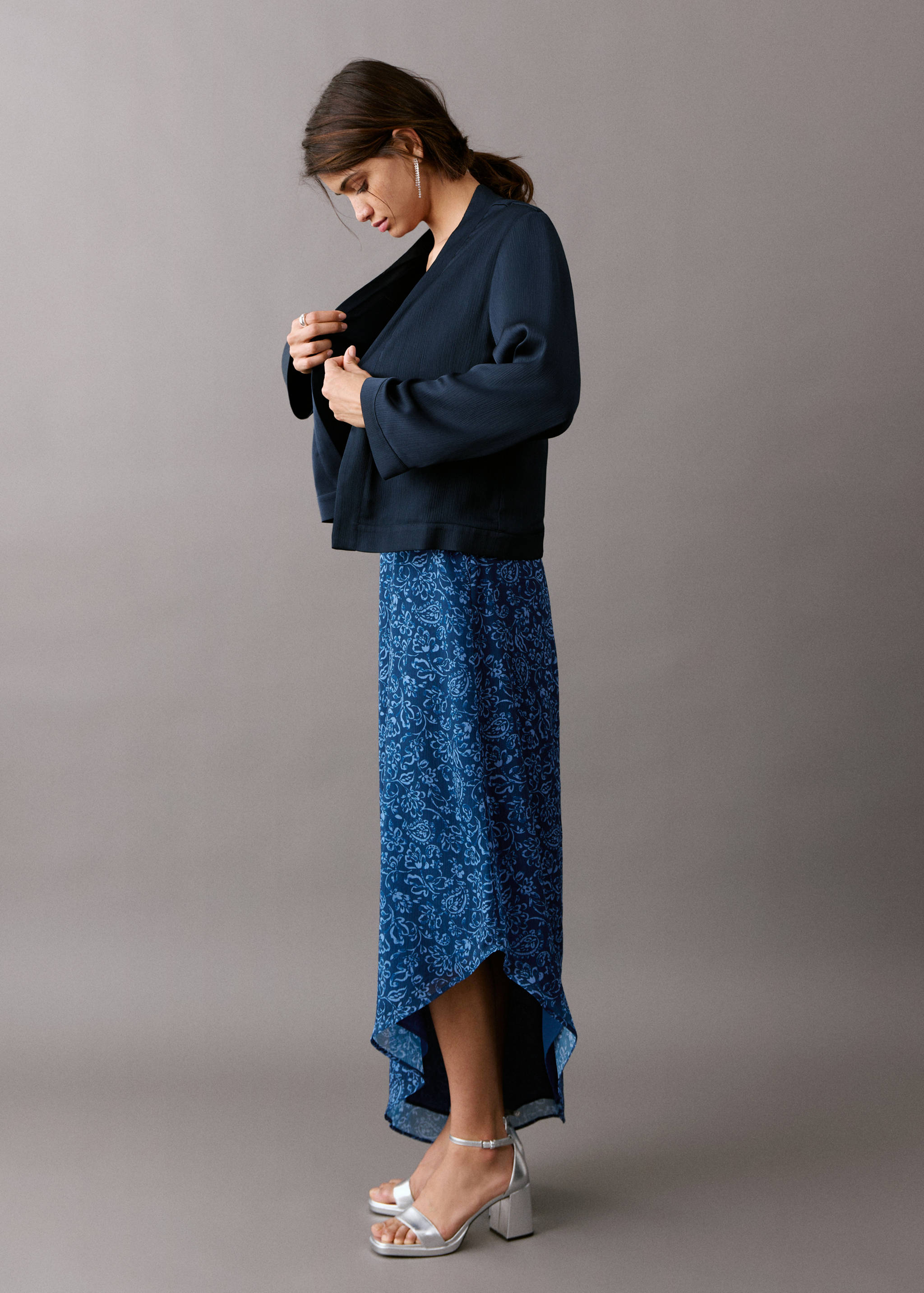 Куртка в стиле кимоно - Общий план