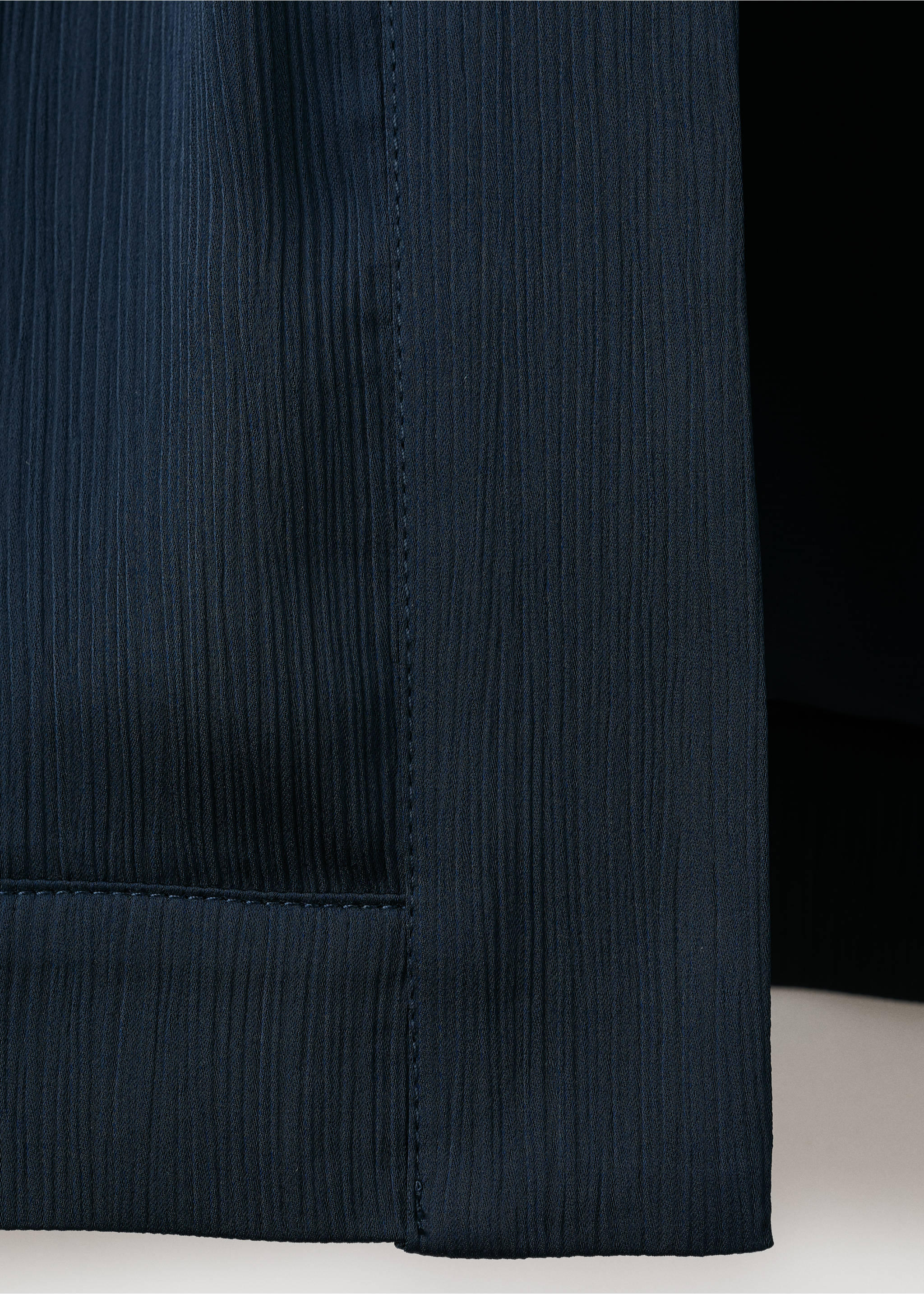 Veste style kimono - Détail de l'article 8, Bleu marine. Ref: 27065809-00.