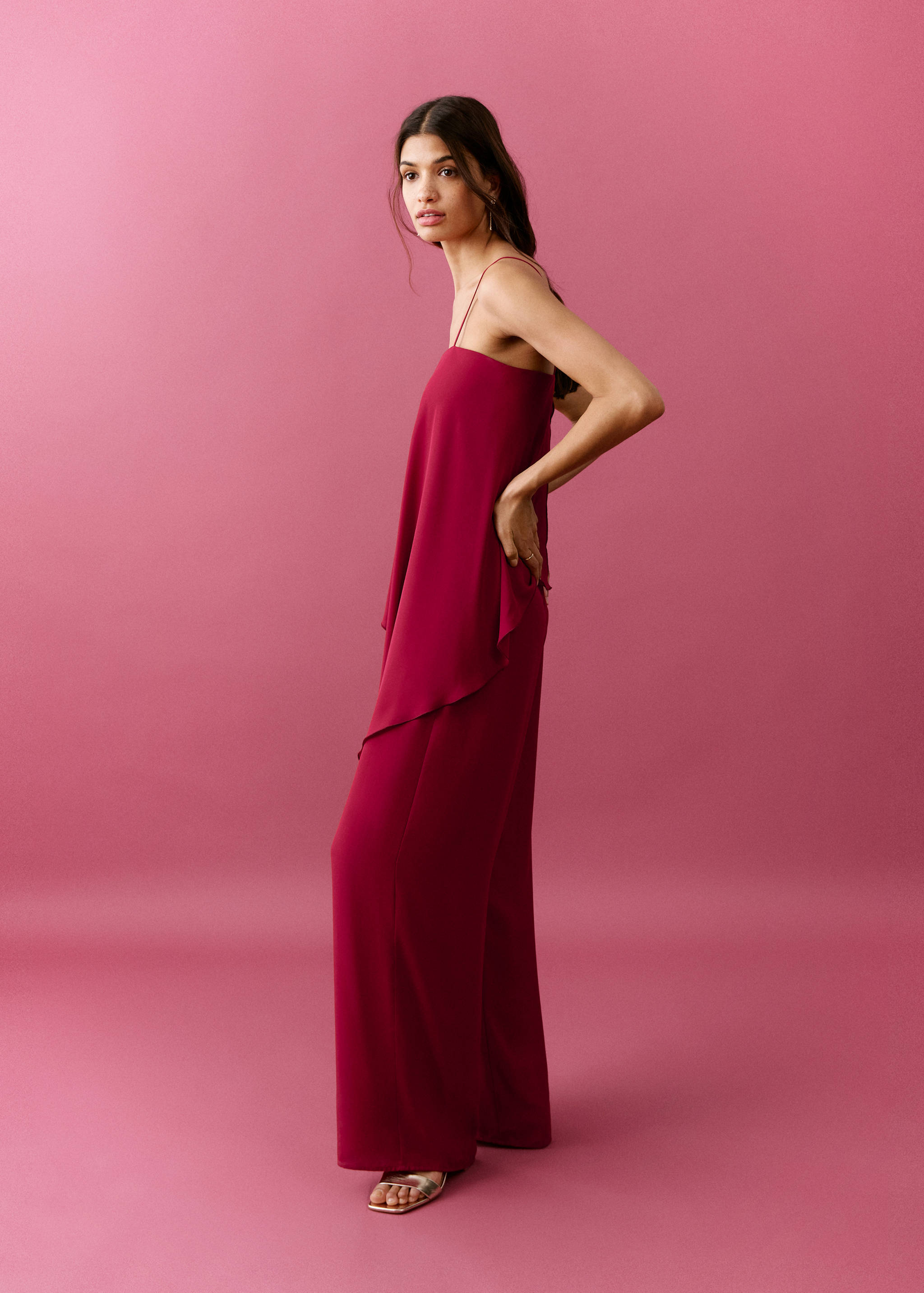 Ruffled asymmetric jumpsuit - Details of the article 6