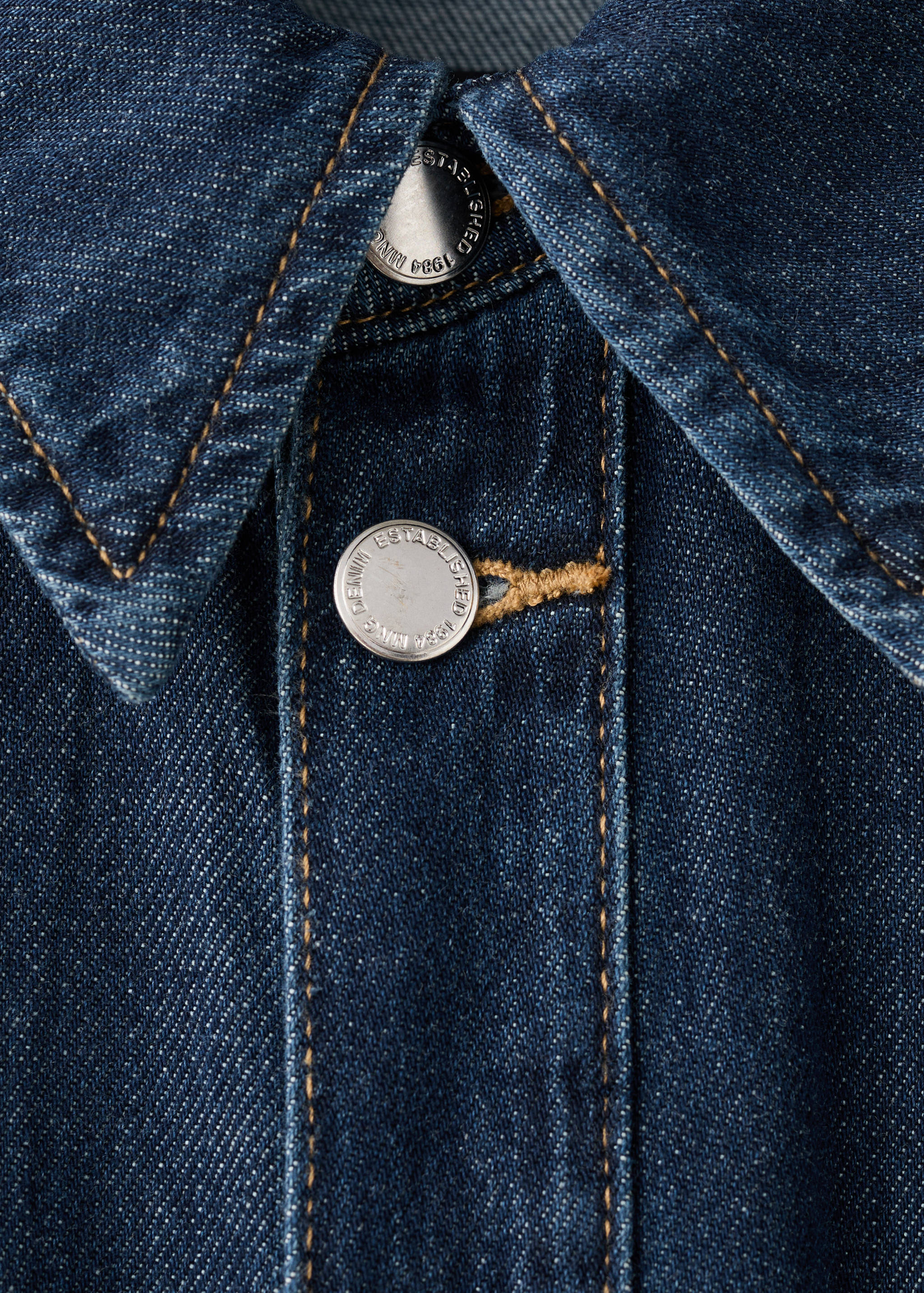 Buttons denim jumpsuit - Details of the article 8