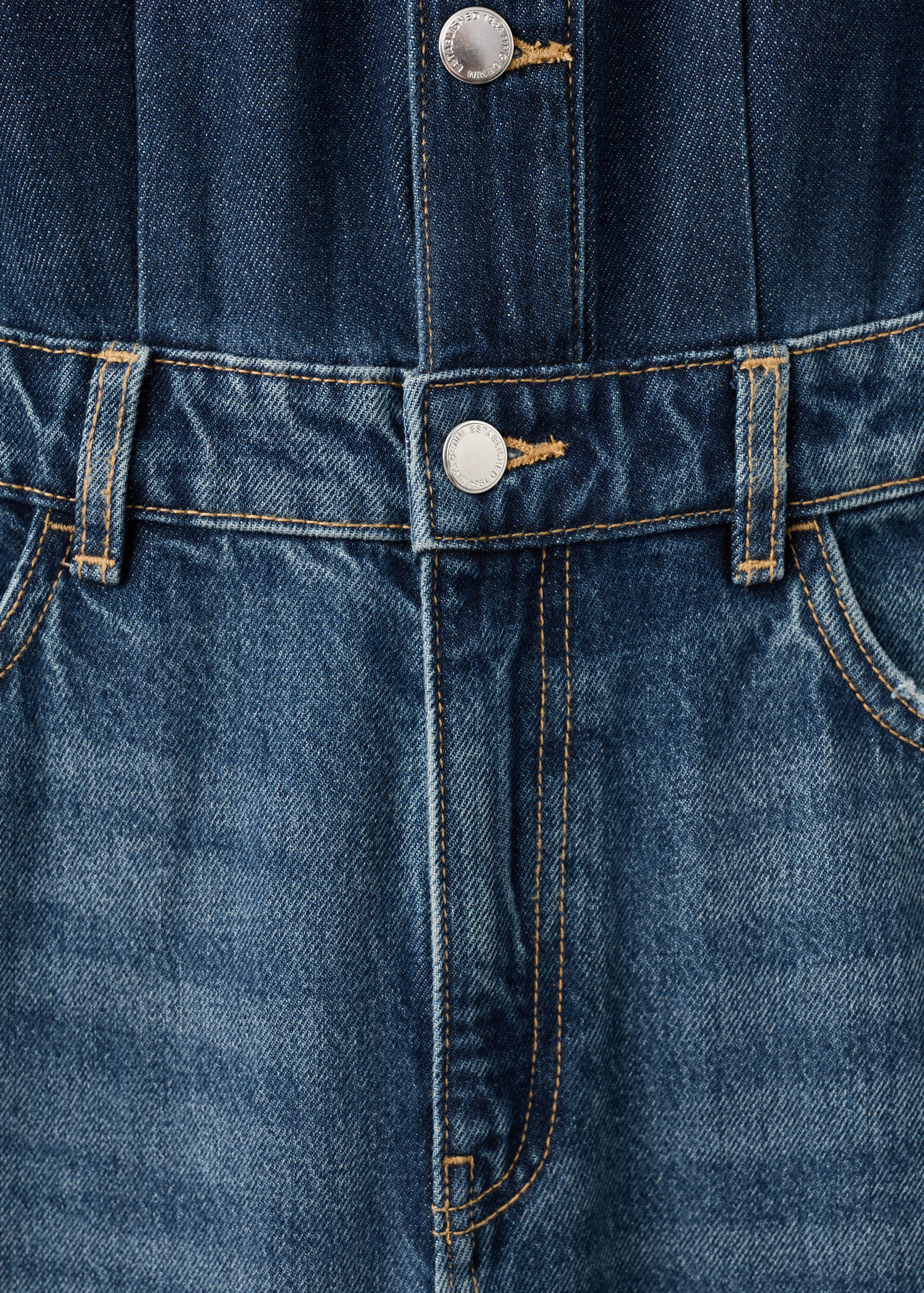 جمبوست جينز بأزرار - تفاصيل المنتج 0