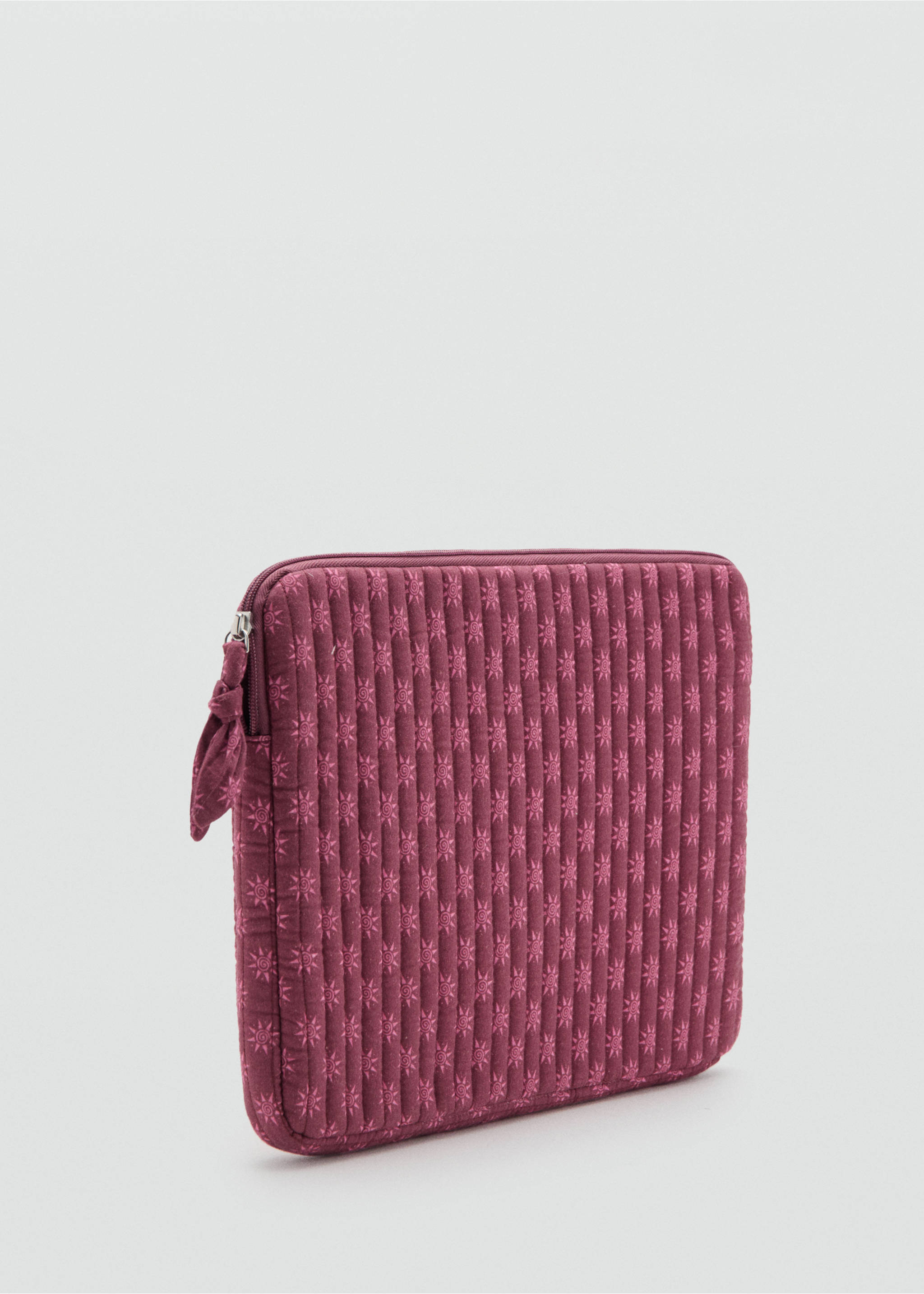 Printed laptop case - Medium plane, Maroon. Ref: 27065813-00.