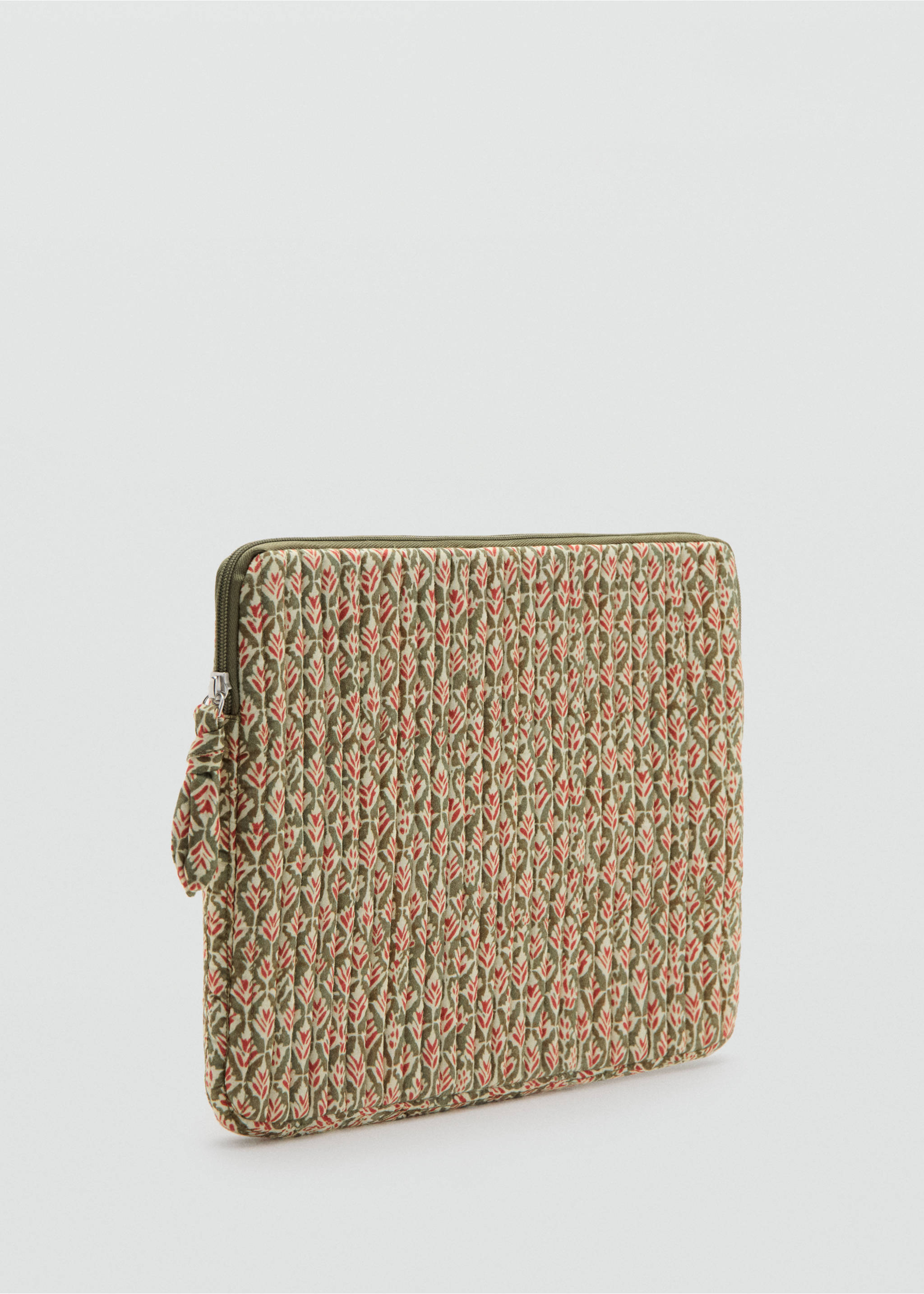 Printed laptop case - Medium plane, Green. Ref: 27065814-00.