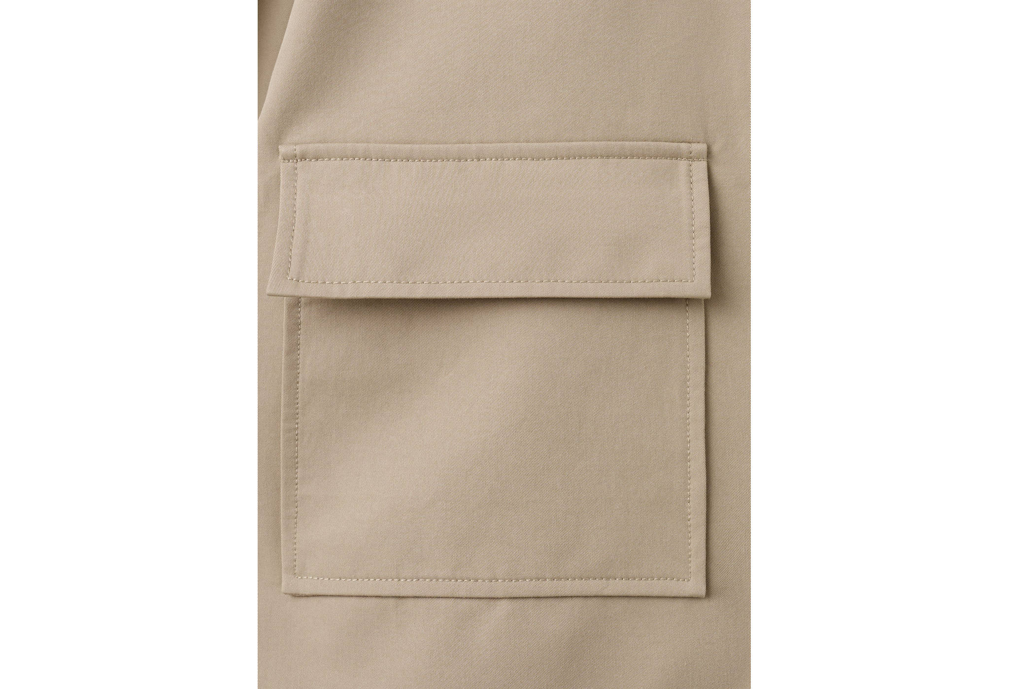 Baumwolljacke mit Tasche - Detail des Artikels 8