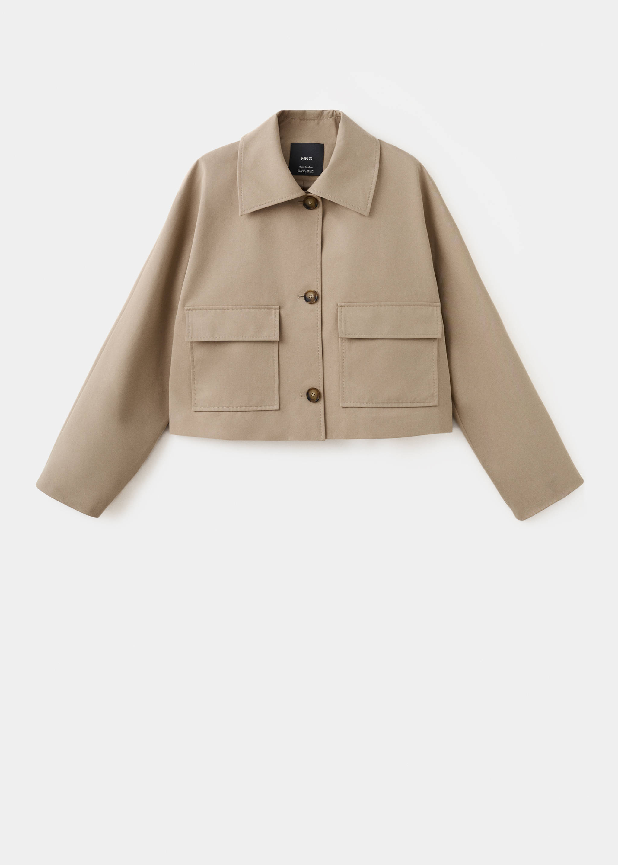 Baumwolljacke mit Tasche - Artikel ohne Model