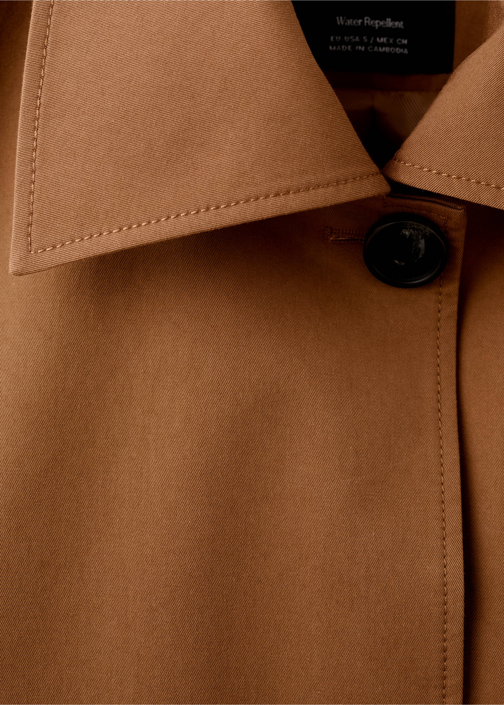 Veste en coton poches - Détail de l'article 0, Marron moyen. Ref: 27065817-00.