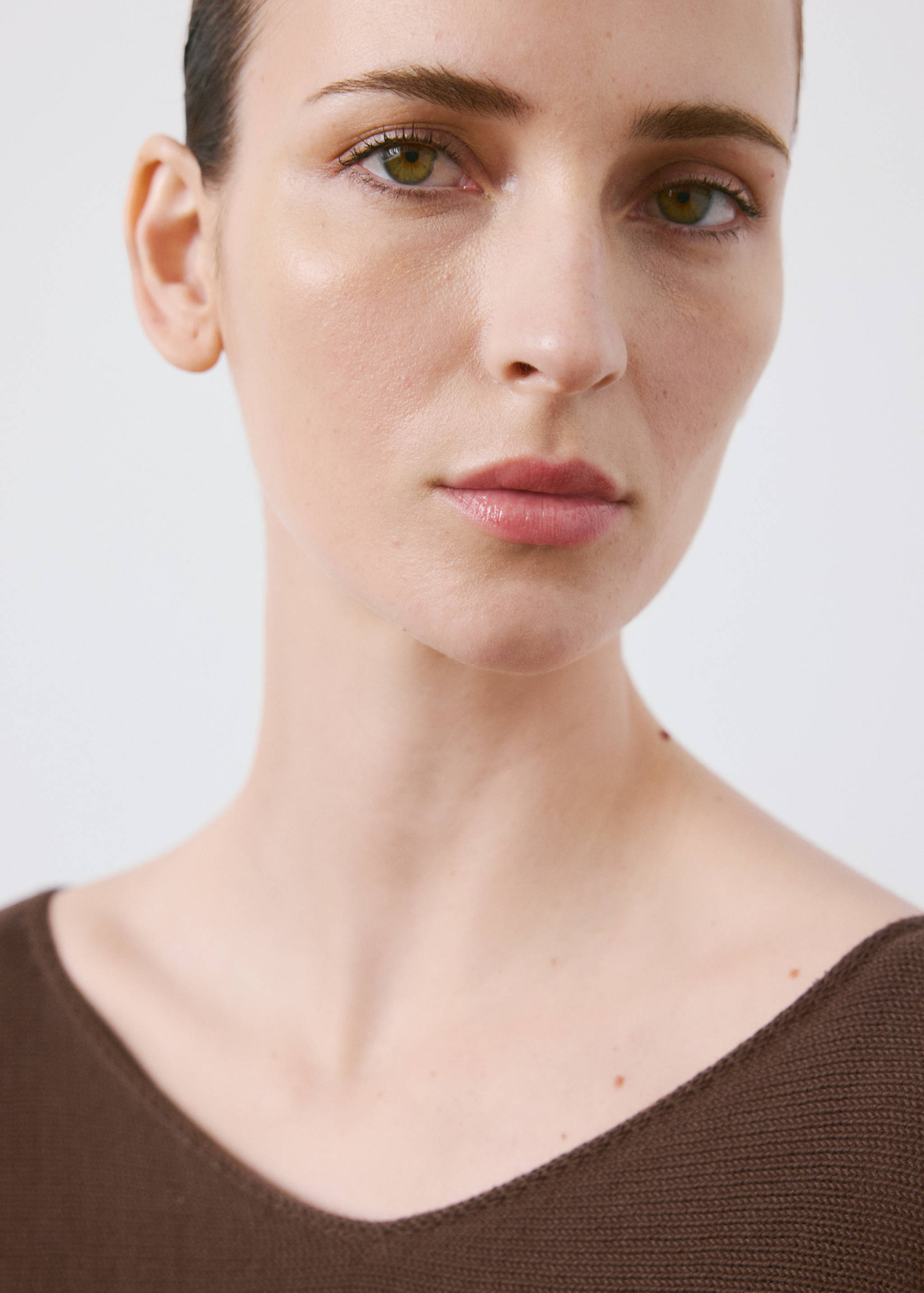 Knit belt sweater - Details of the article 1