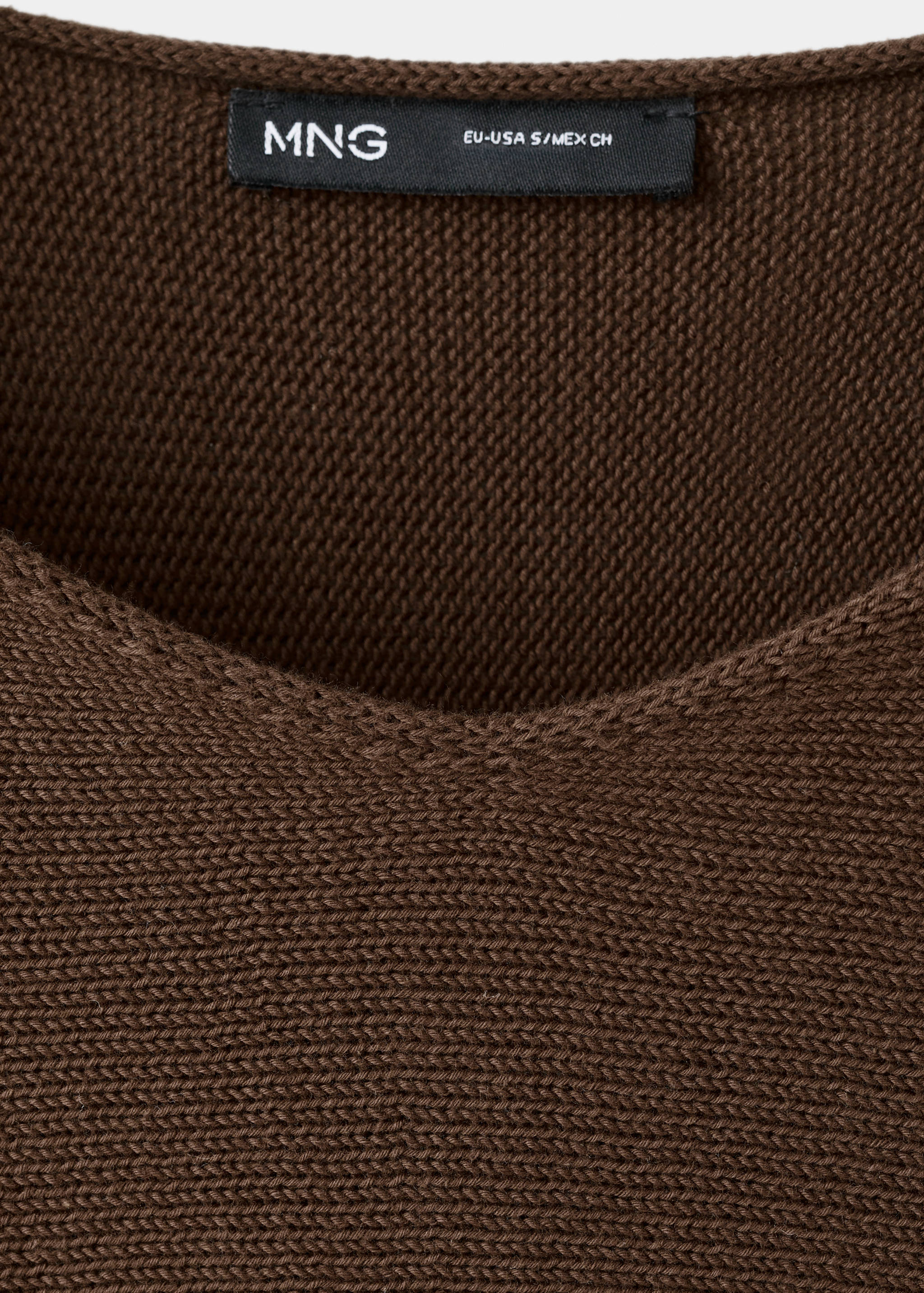 Knit belt sweater - Details of the article 8