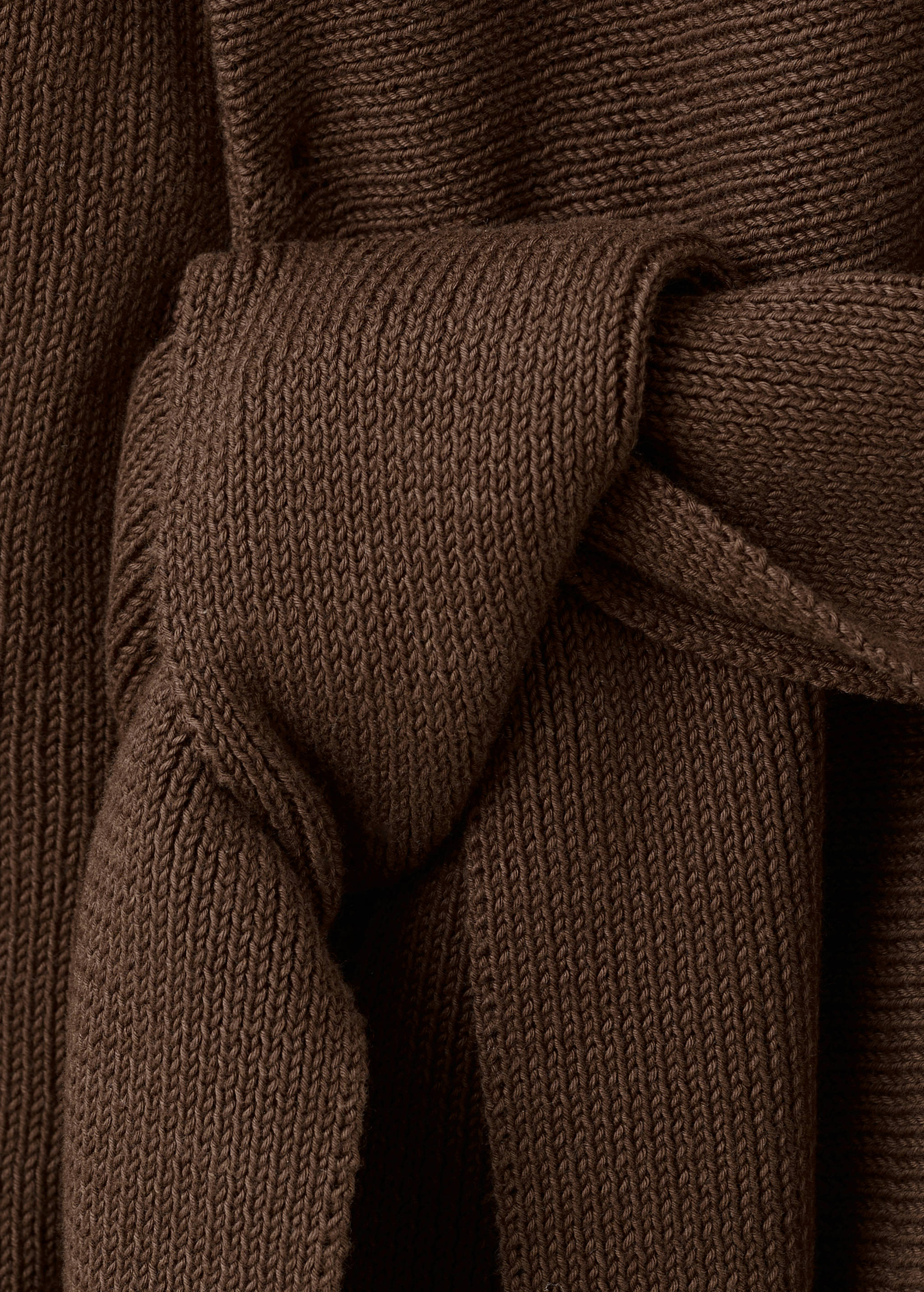 Knit belt sweater - Details of the article 0