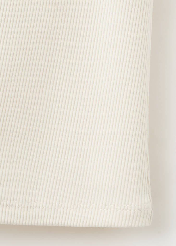 Studded trim top — Off White
