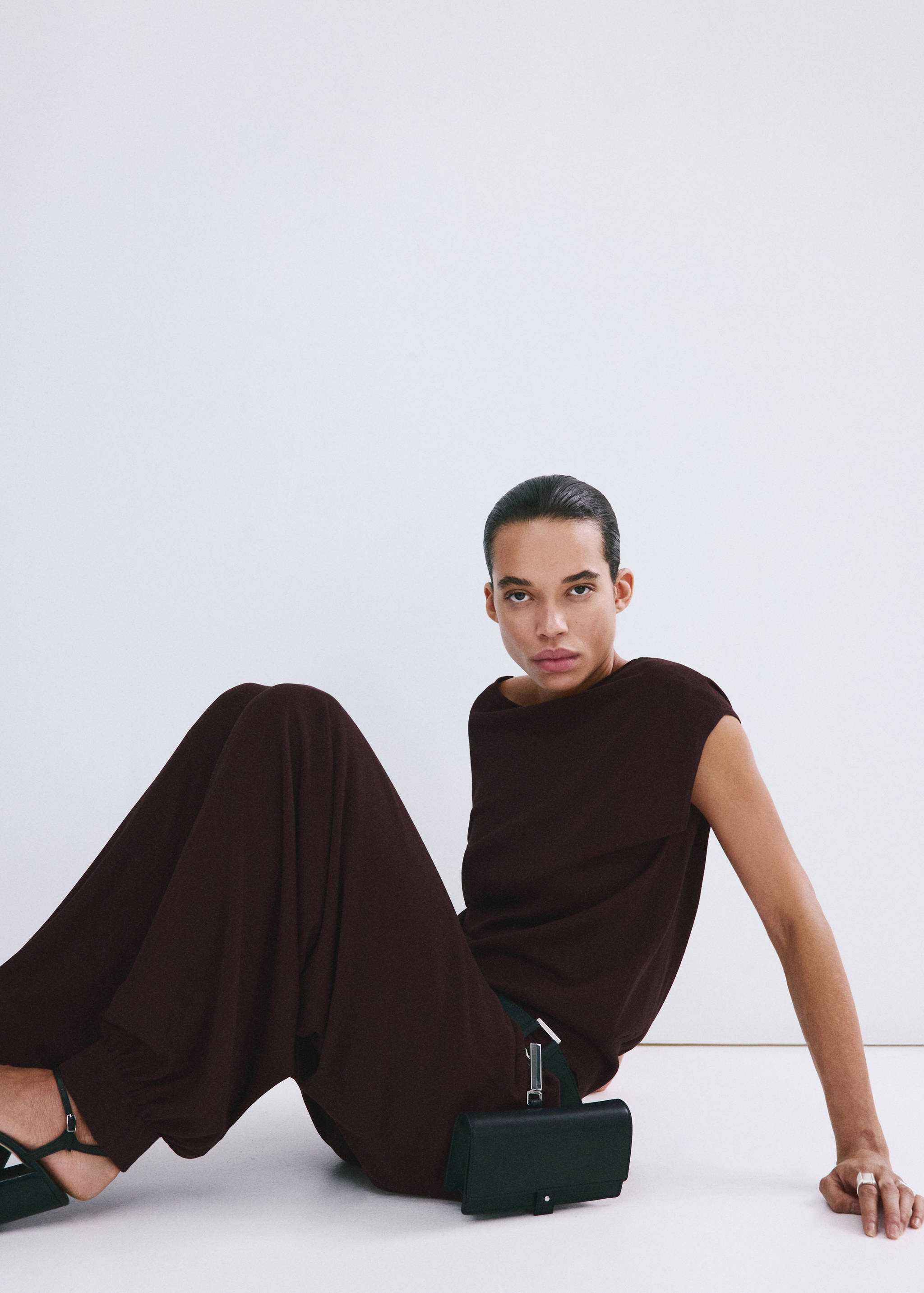 Balloon knit trousers - Details of the article 2