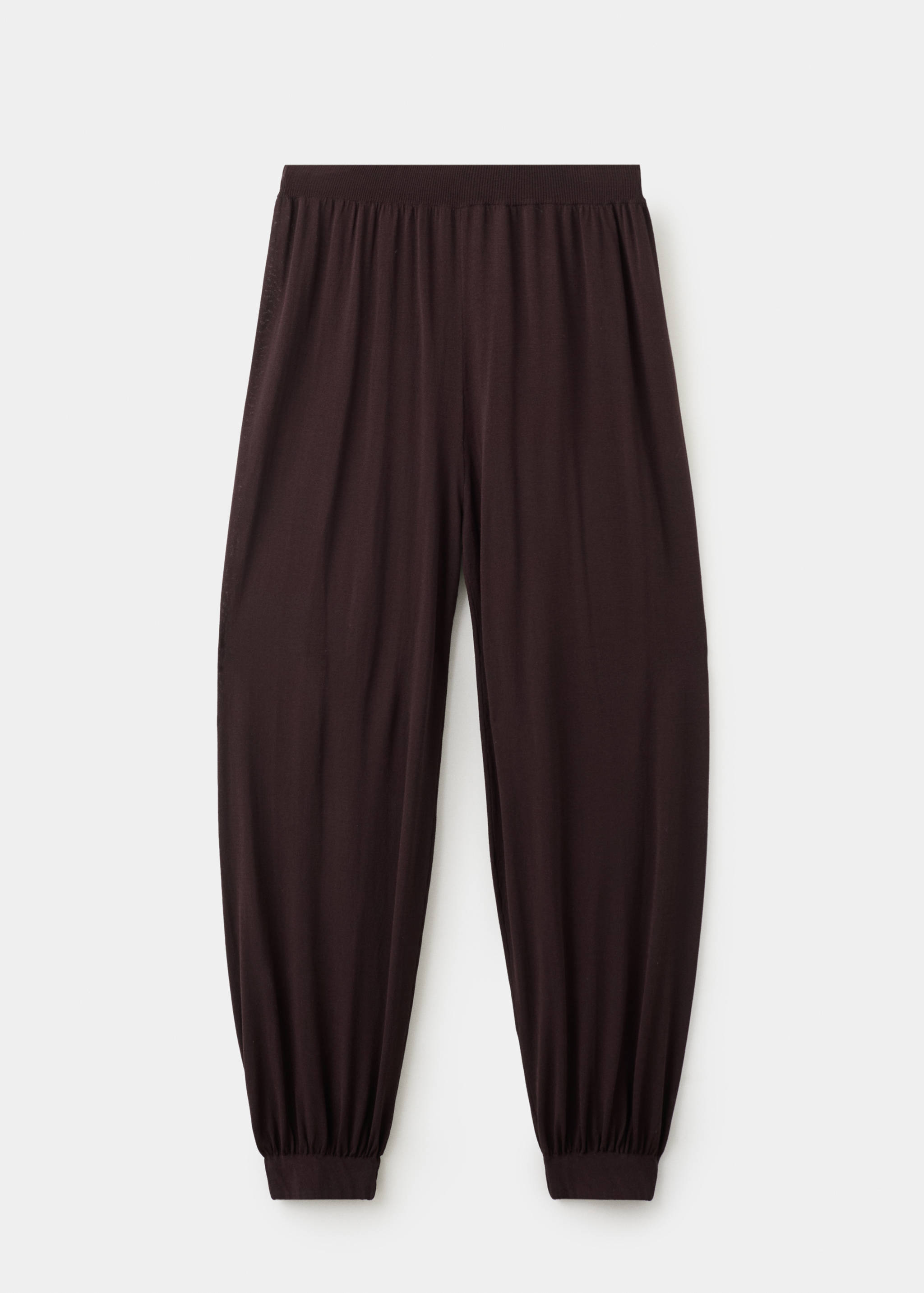 Balloon knit trousers - Article without model
