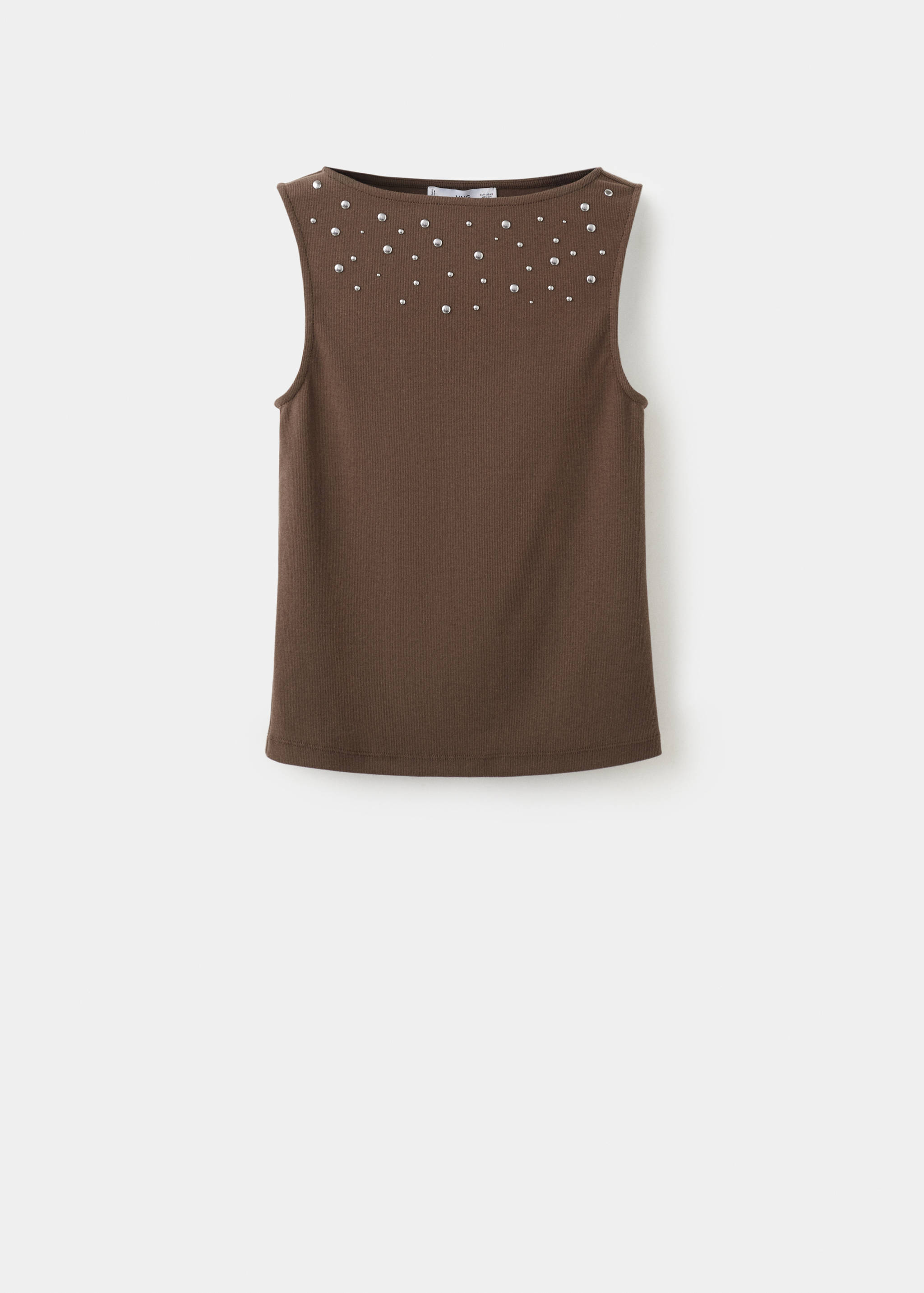 Cotton studded top - Article without model