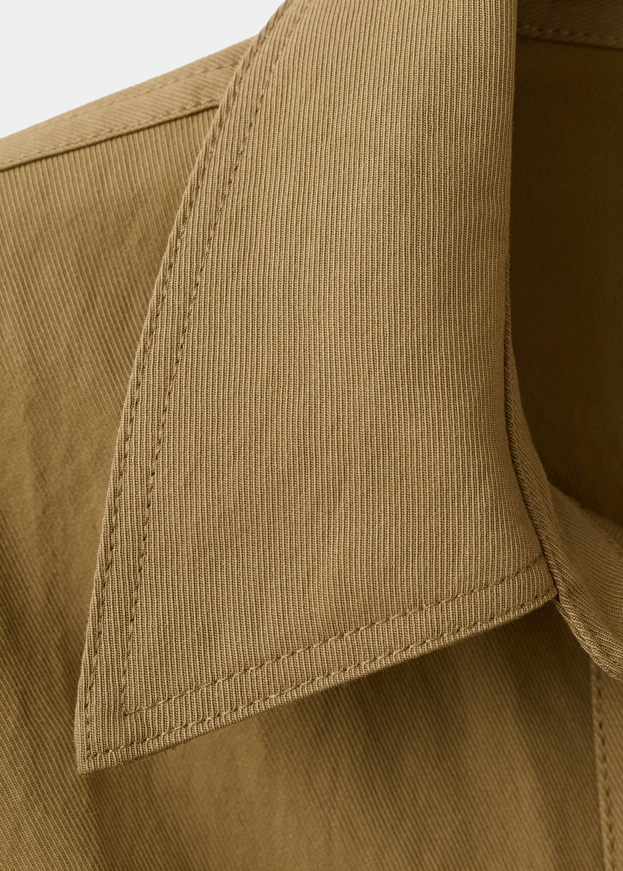 Oversized shirt with a shirt collar - Details of the article 8